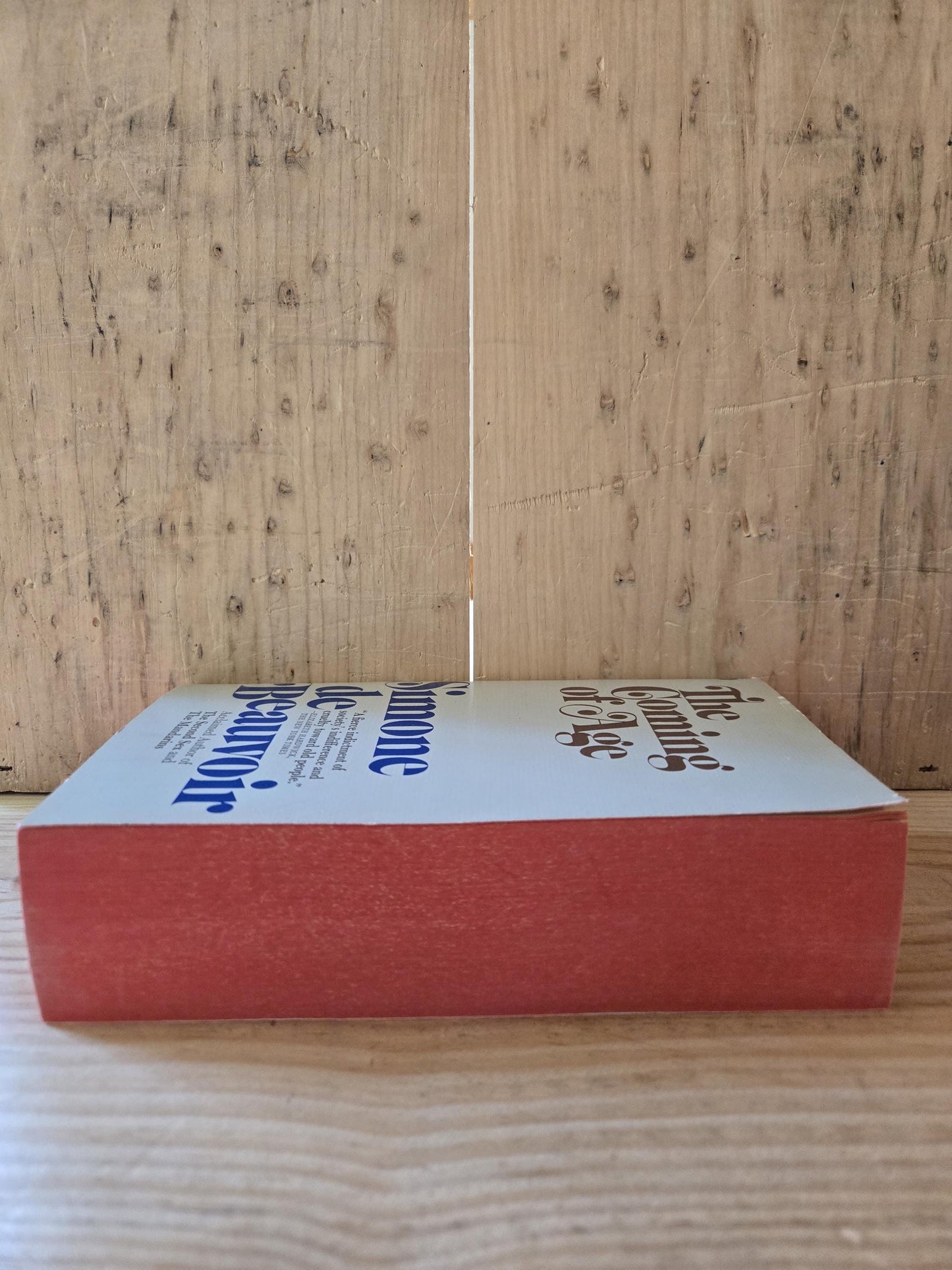 The Coming of Age // Simone de Beauvoir // 1973 // Vintage Paperback