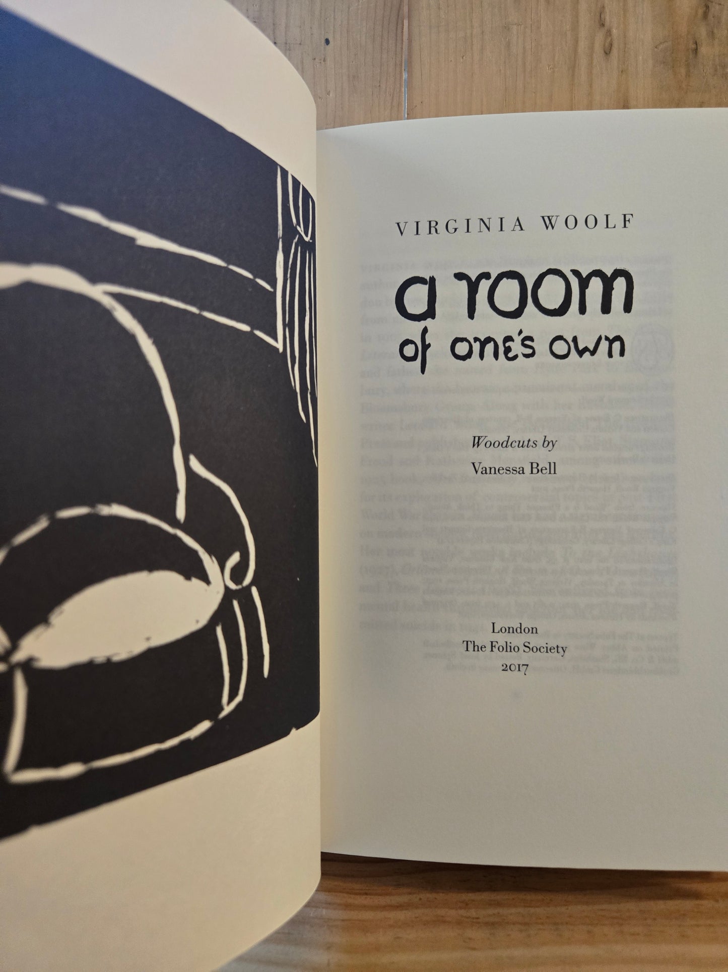 A Room of One's Own // Virginia Woolf // Folio Society 2017 // Hardcover with Slipcase