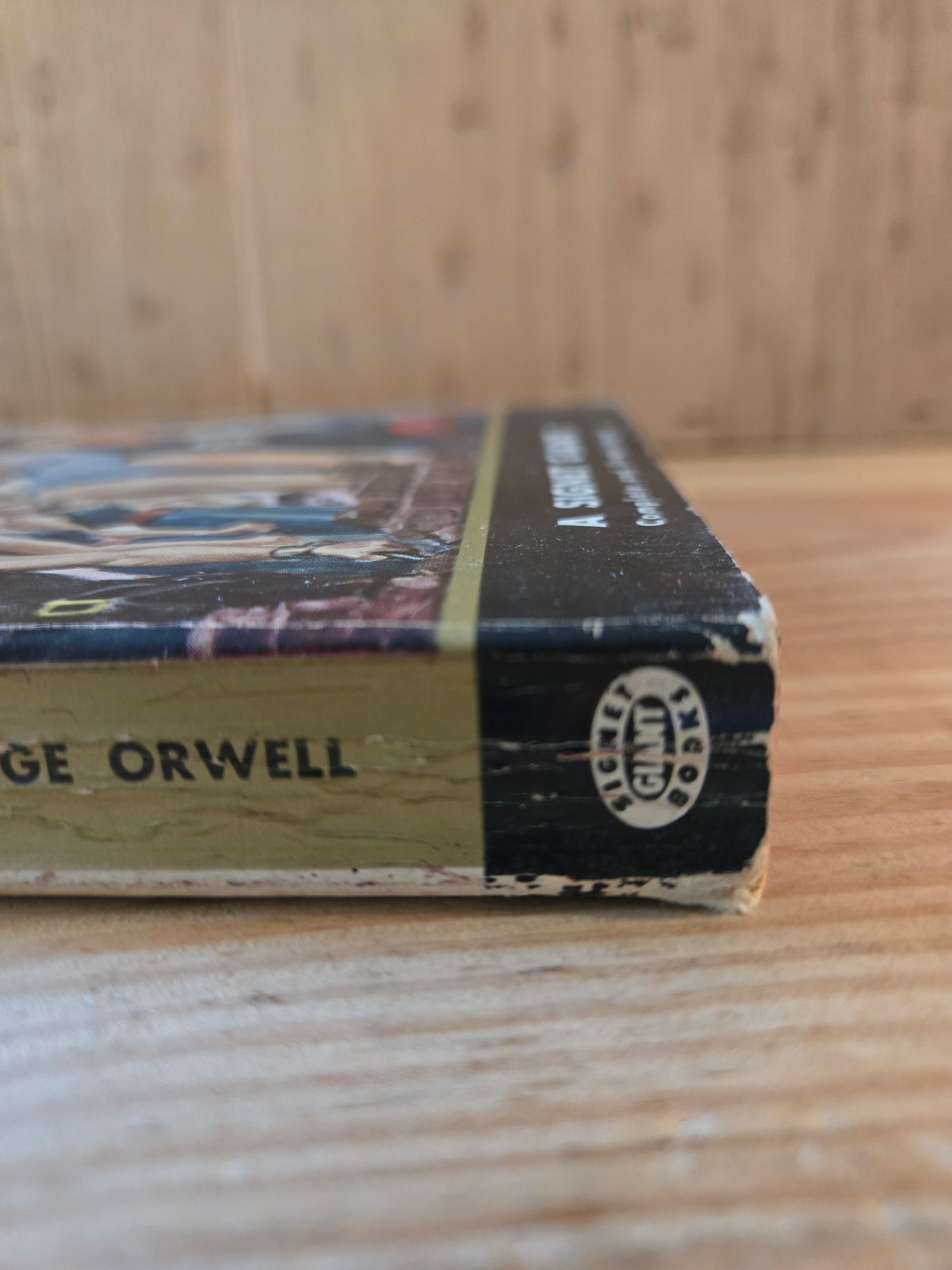 1984 // George Orwell // Signet 11th Printing 1954 // Vintage Paperback Dystopian
