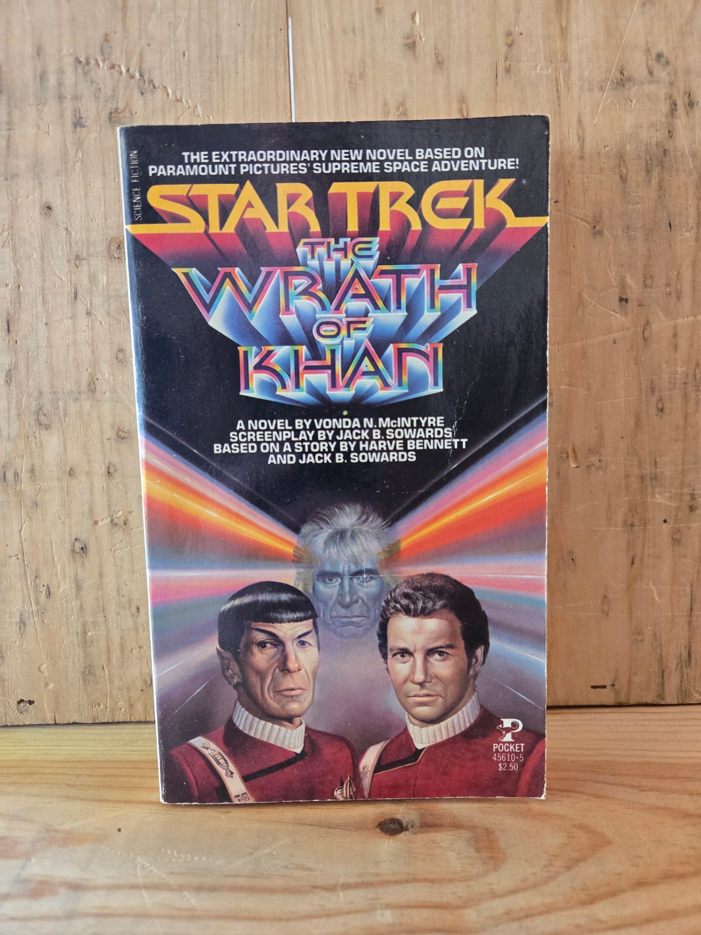 Star Trek: The Wrath of Khan // Vonda N. McIntyre // 1982 // Vintage Paperback Sci-fi