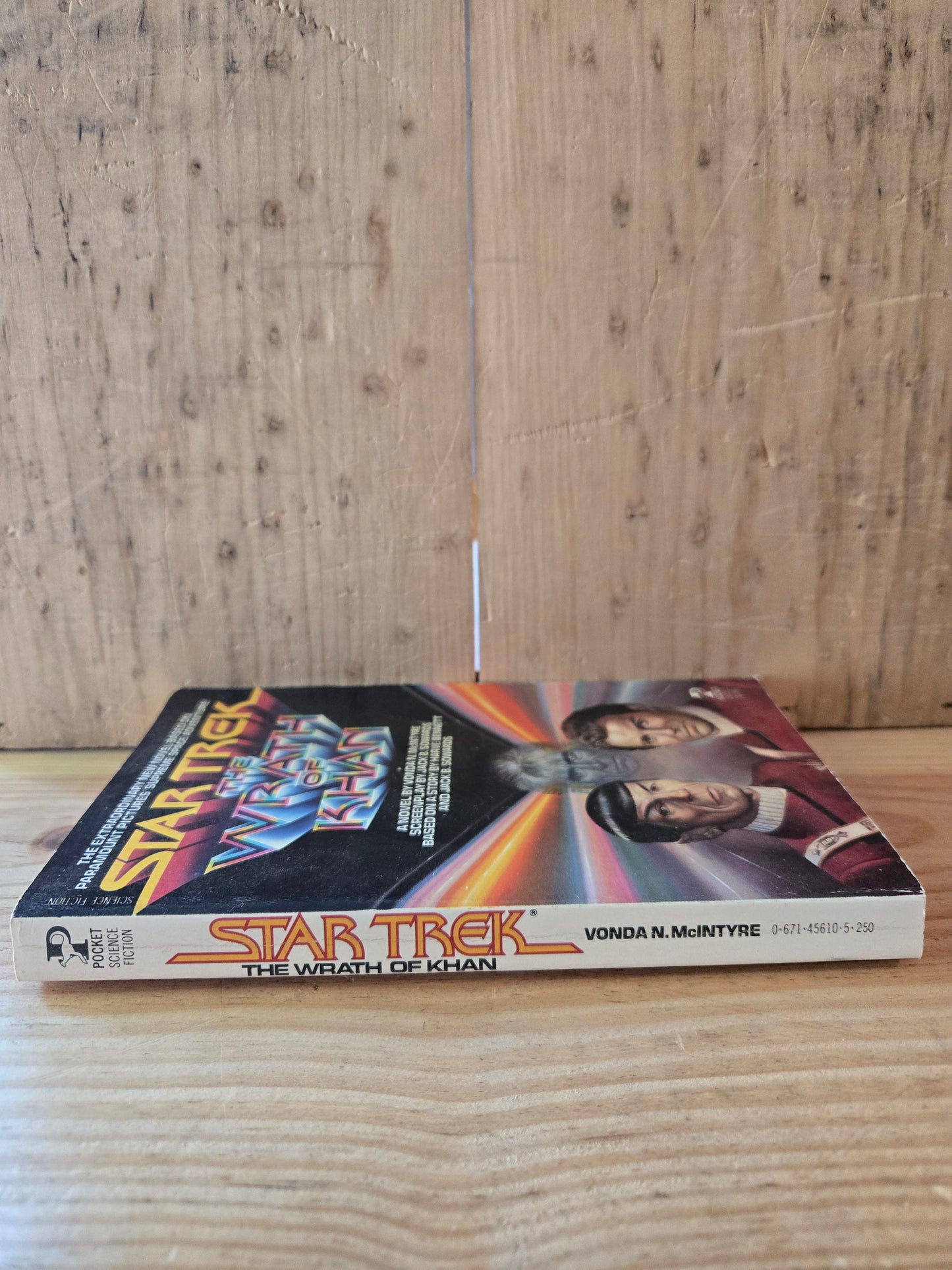 Star Trek: The Wrath of Khan // Vonda N. McIntyre // 1982 // Vintage Paperback Sci-fi