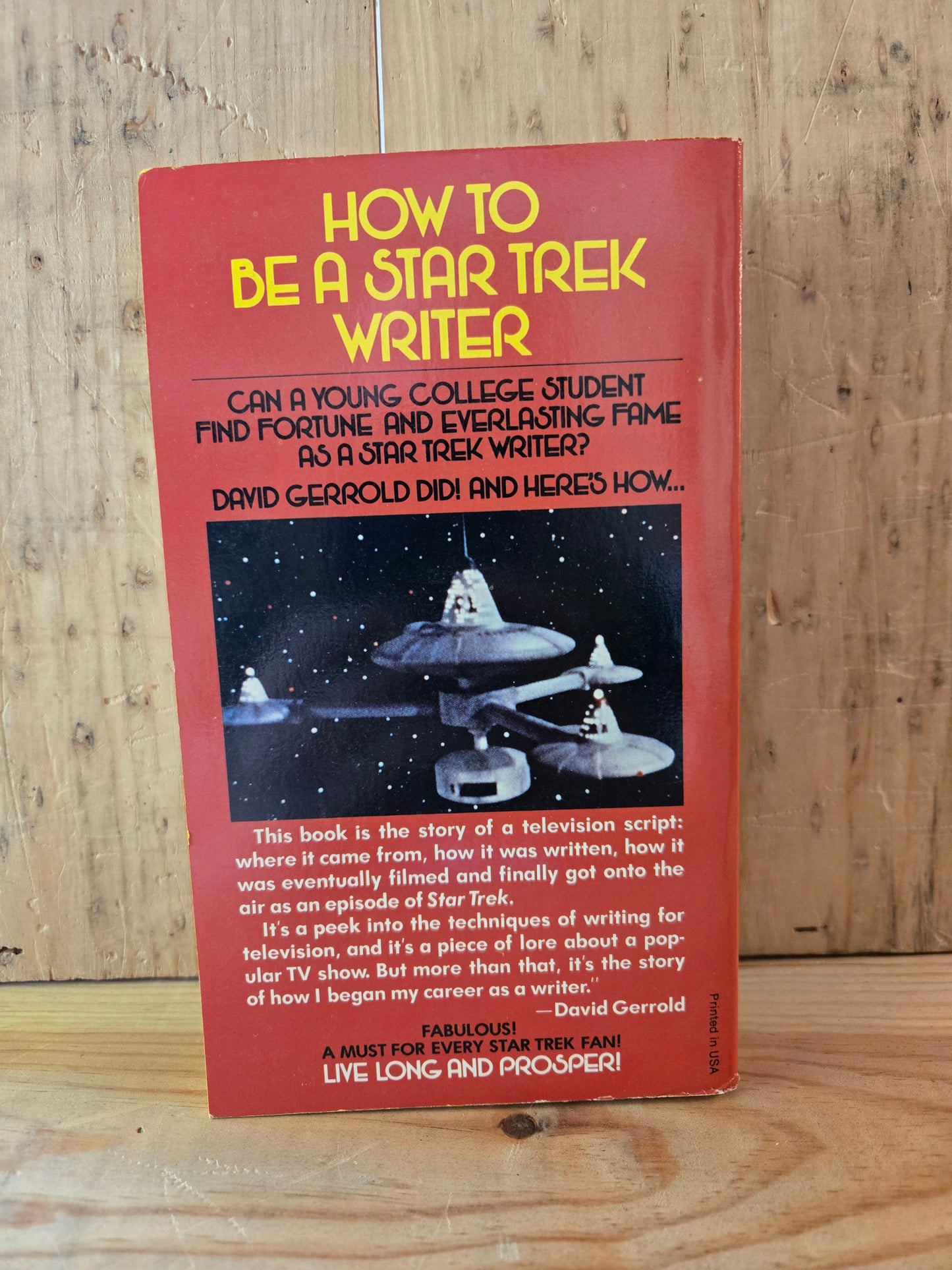Star Trek: The Trouble with Tribbles // David Gerrold // 1976 // Vintage Paperback Sci-fi