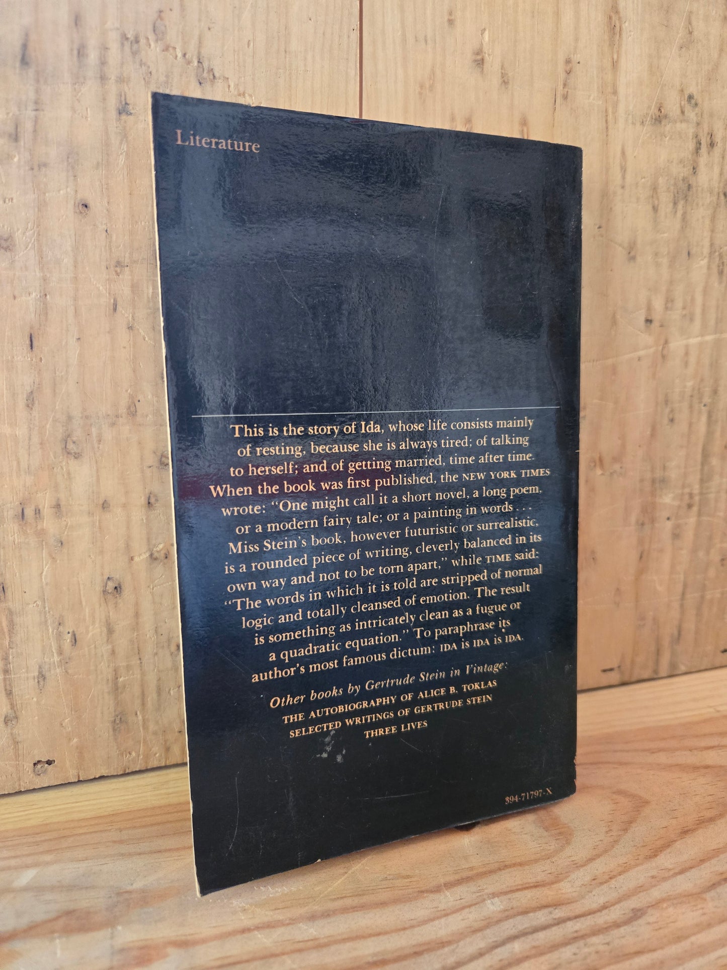 Ida // Gertrude Stein // 1972 // Vintage Paperback