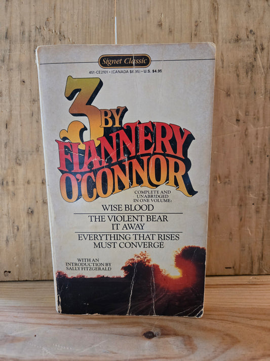 Three by Flannery O'Connor // 1983 // Vintage Paperback