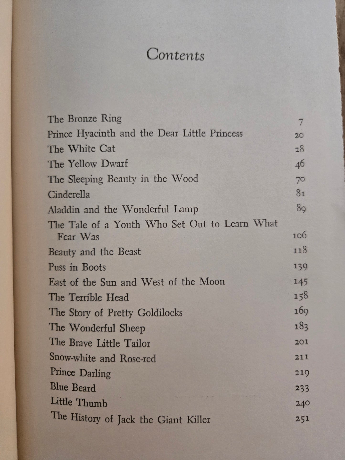 The Blue Fairy Book // Selected Tales from the Collection by Andrew Lang // Book Club Edition 1969 // Vintage Hardcover