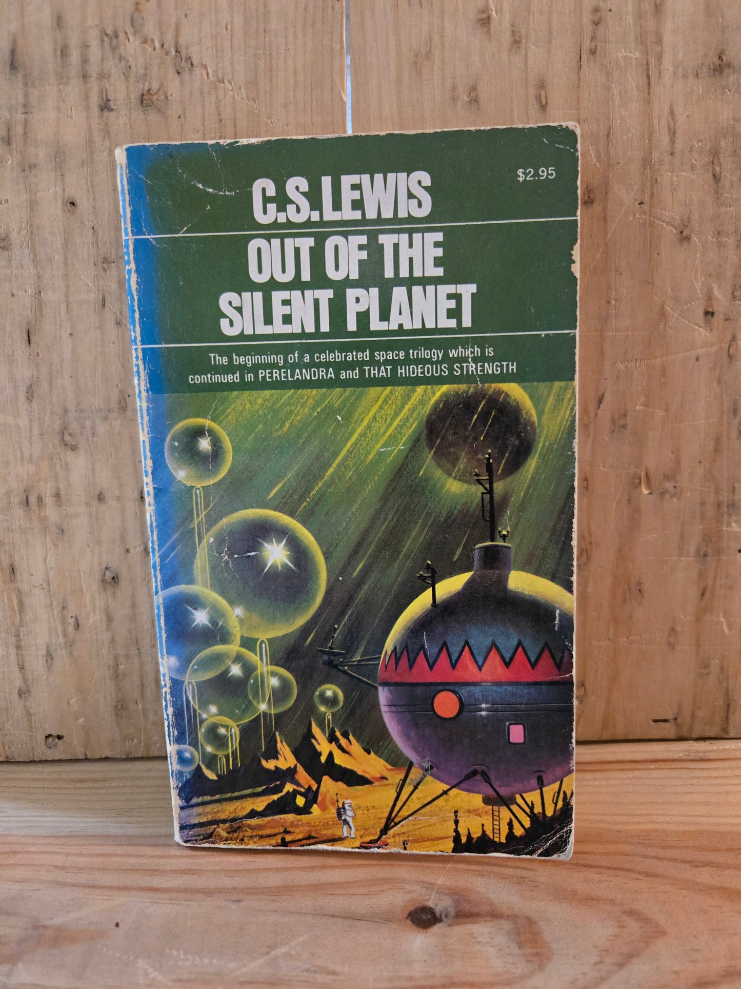The Space Trilogy (3 Book Set) // C.S. Lewis // 1970s // Vintage Paperback Sci-fi