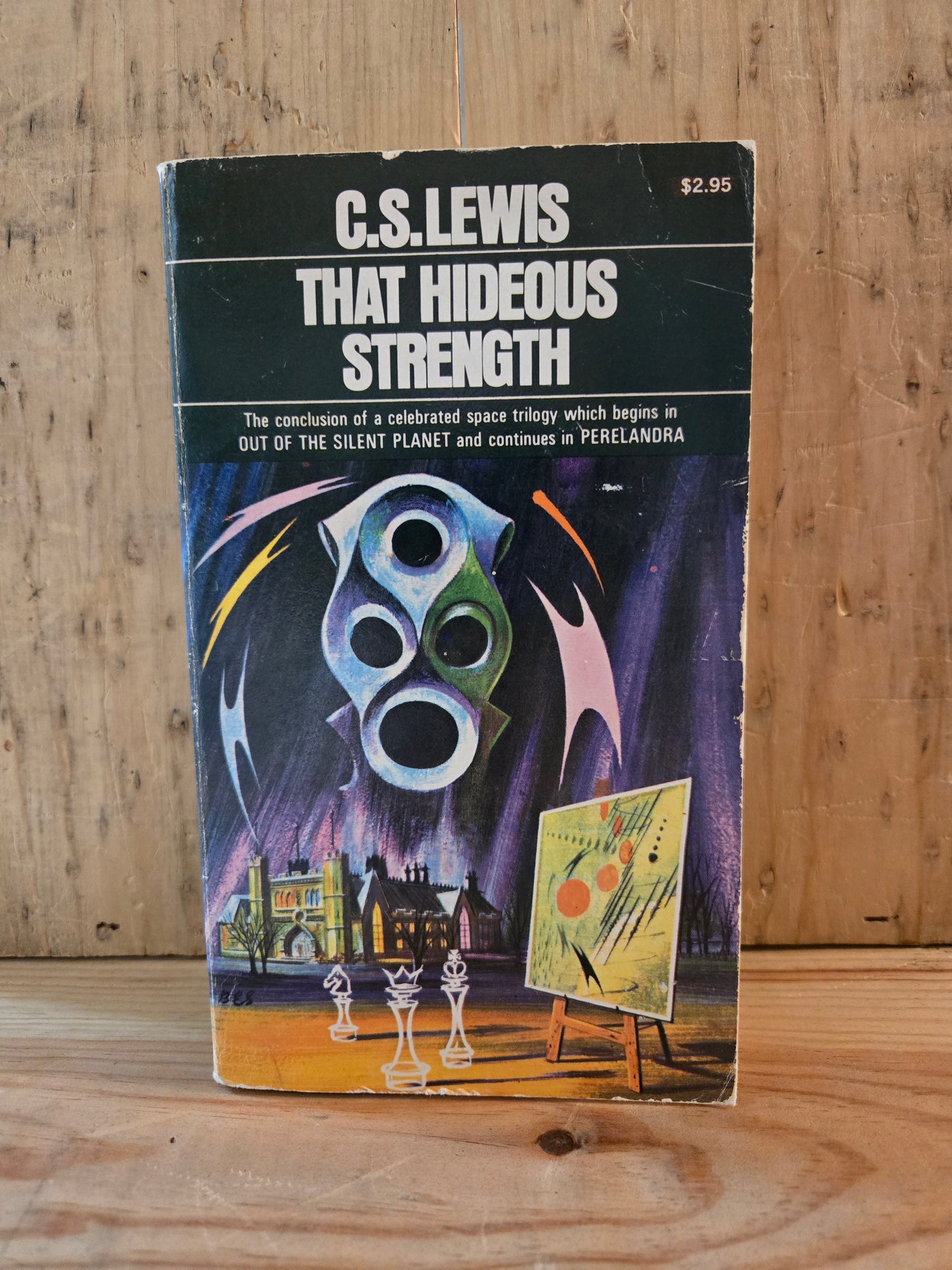 The Space Trilogy (3 Book Set) // C.S. Lewis // 1970s // Vintage Paperback Sci-fi