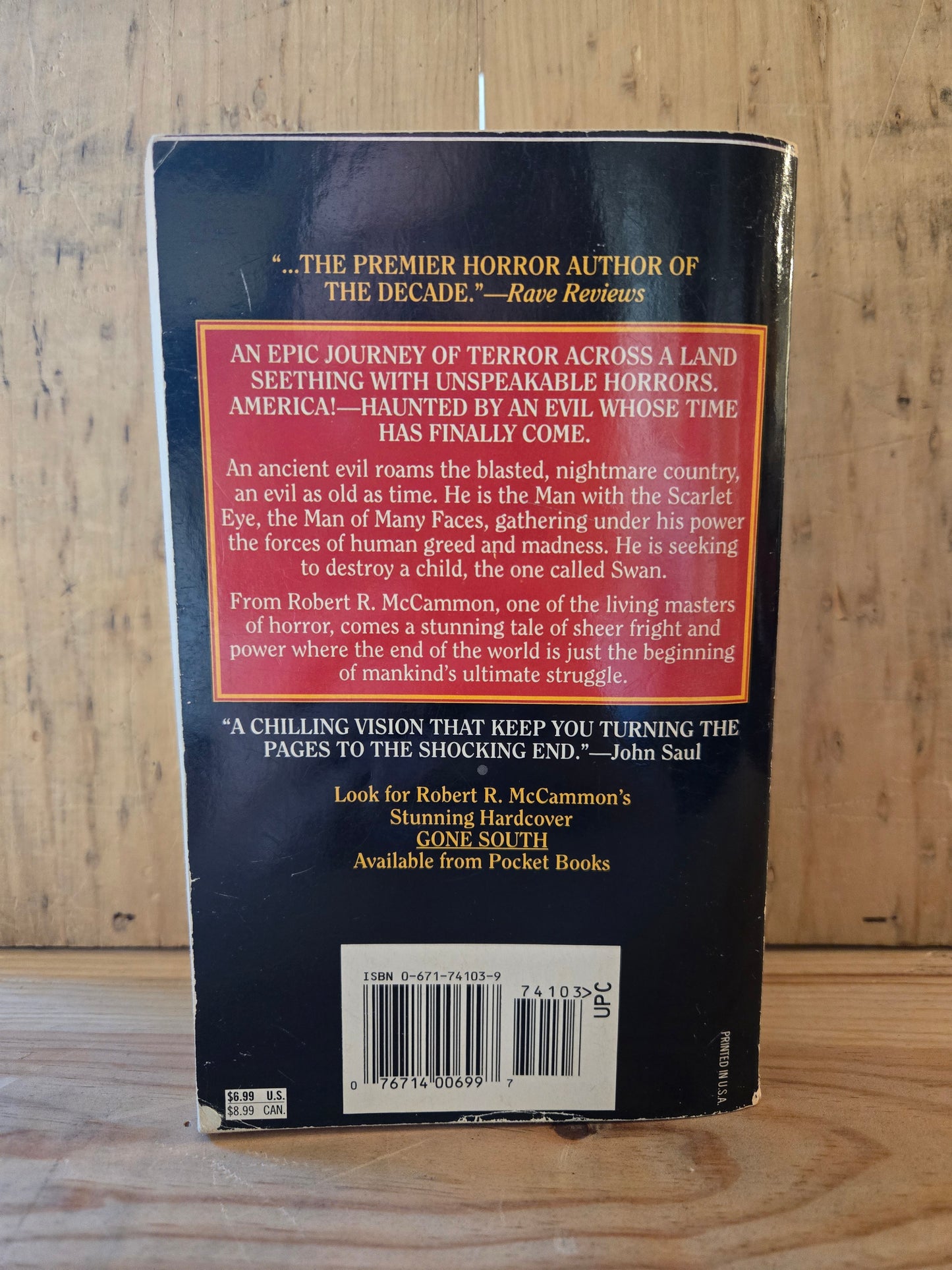 Swan Song // Robert R. McCammon // 1987 // Vintage Paperback Horror Post-Apocalyptic