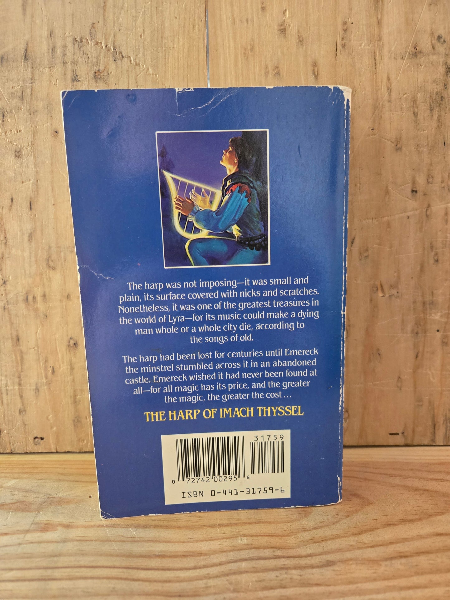 The Harp of Imach Thyssel // Patricia C. Wrede // 1986 // Vintage Paperback Fantasy