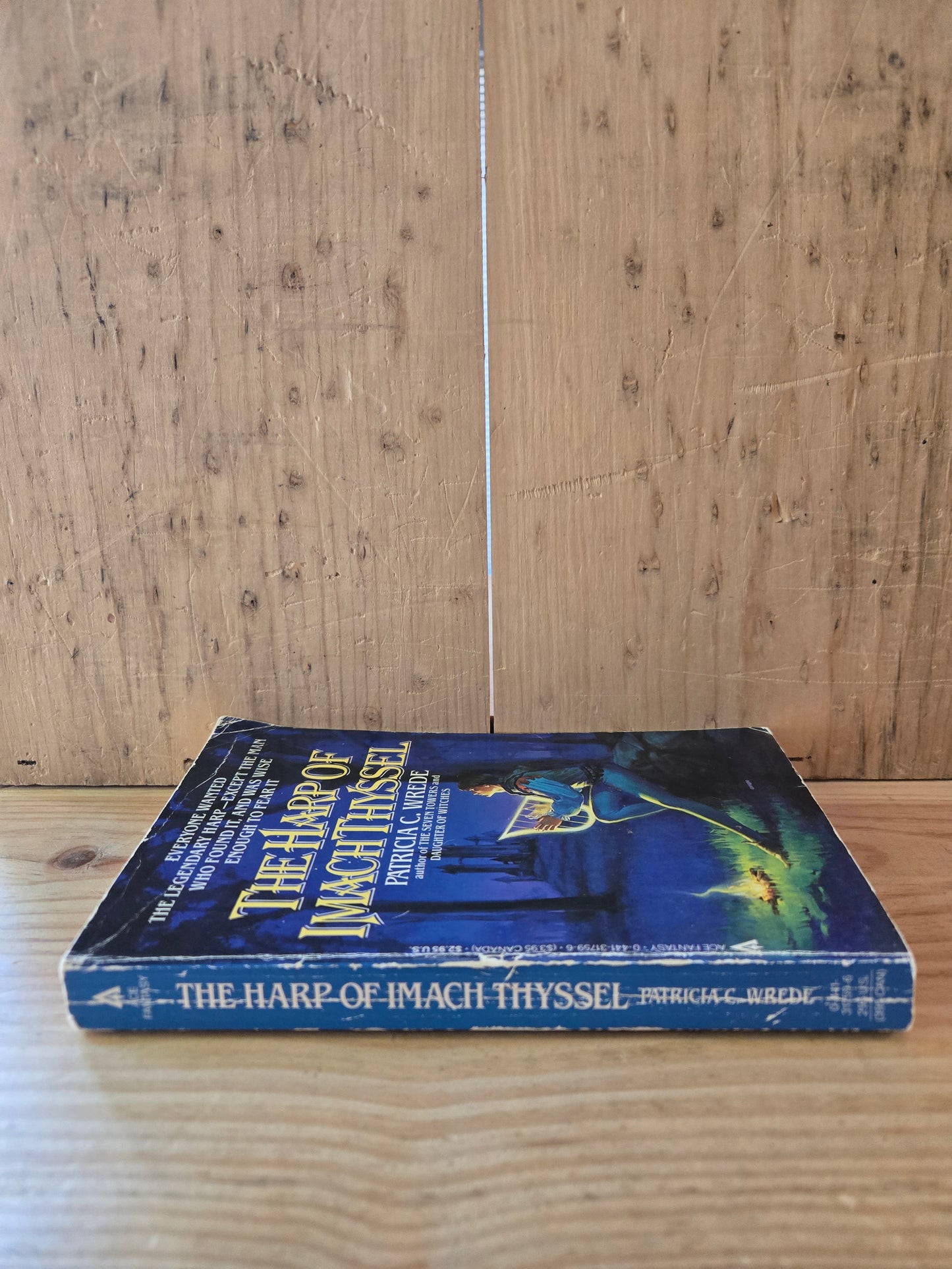 The Harp of Imach Thyssel // Patricia C. Wrede // 1986 // Vintage Paperback Fantasy