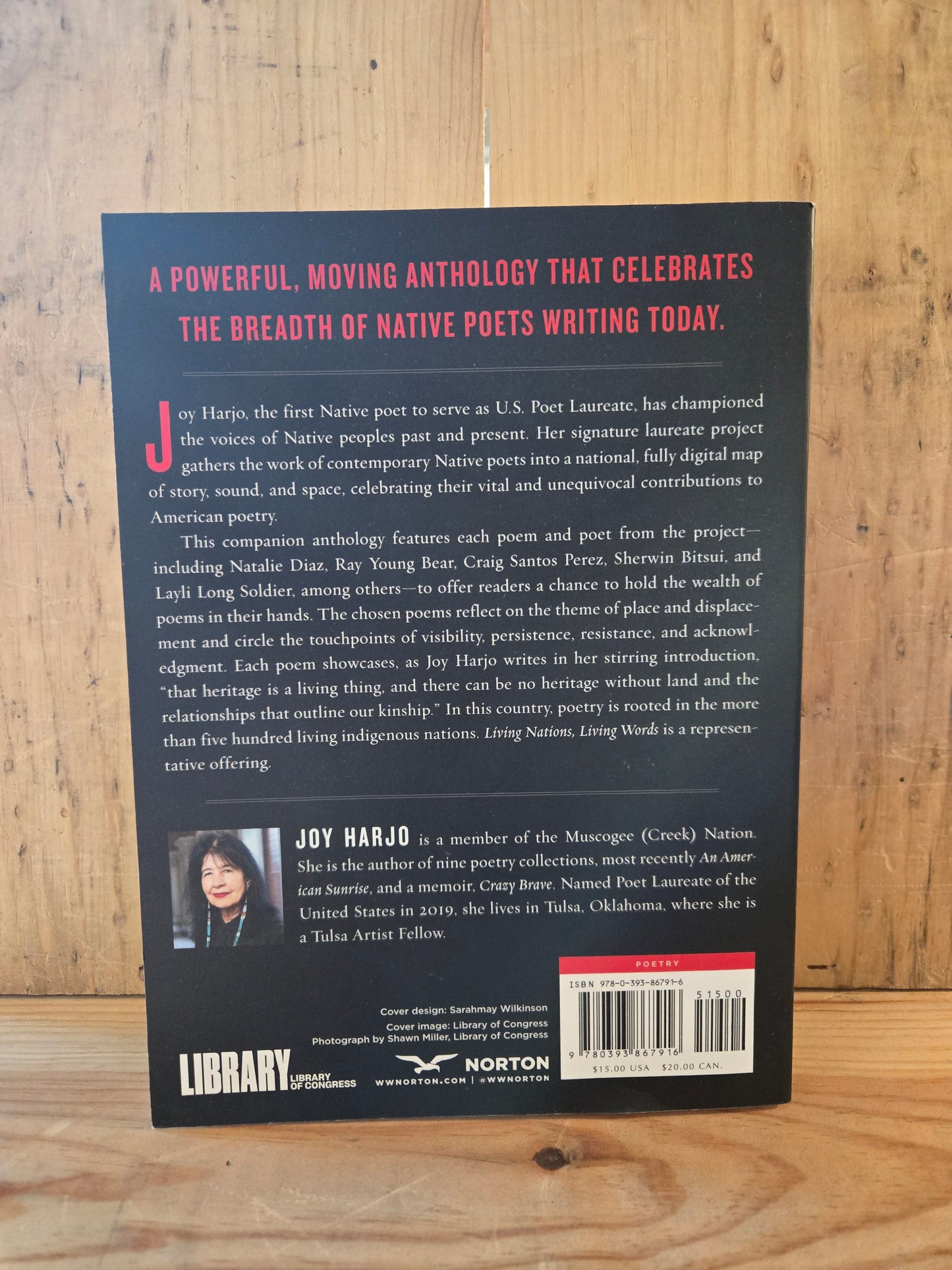 Living Nations, Living Words: An Anthology of First Peoples Poetry // Collected by Joy Harjo // 2021 // Paperback