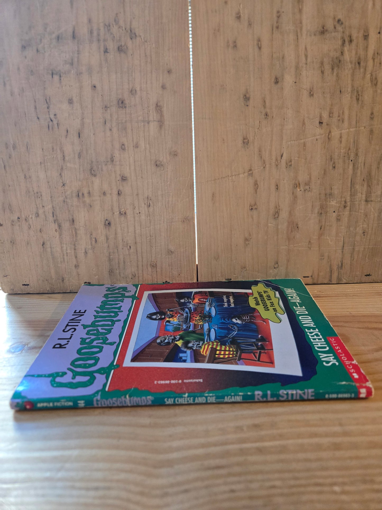 Goosebumps #44: Say Cheese and Die -- Again! // R.L. Stine // 1st Printing 1996 // Vintage Paperback
