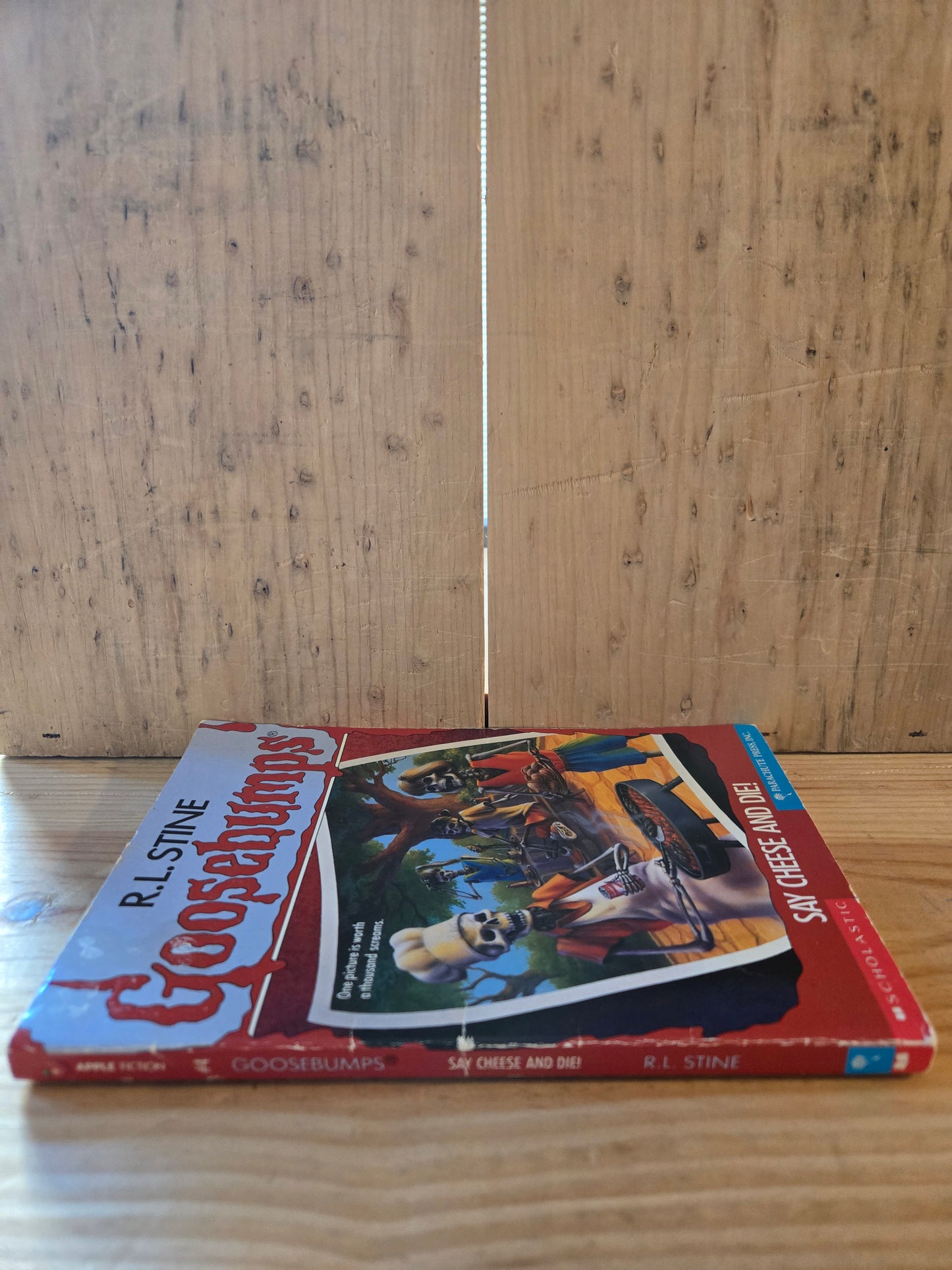 Goosebumps #4: Say Cheese and Die! // R.L. Stine // 33rd Printing 1992 // Vintage Paperback