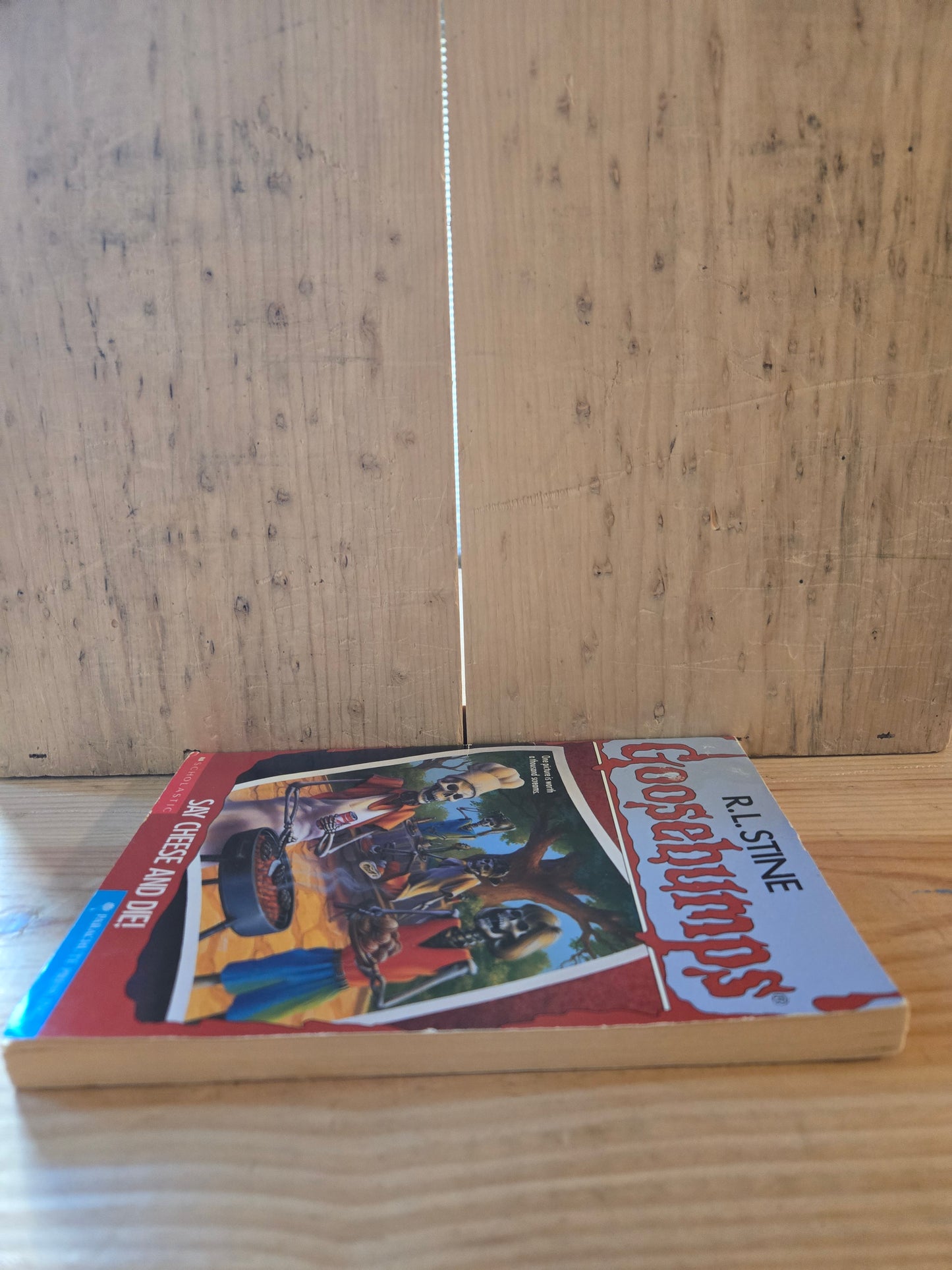 Goosebumps #4: Say Cheese and Die! // R.L. Stine // 33rd Printing 1992 // Vintage Paperback
