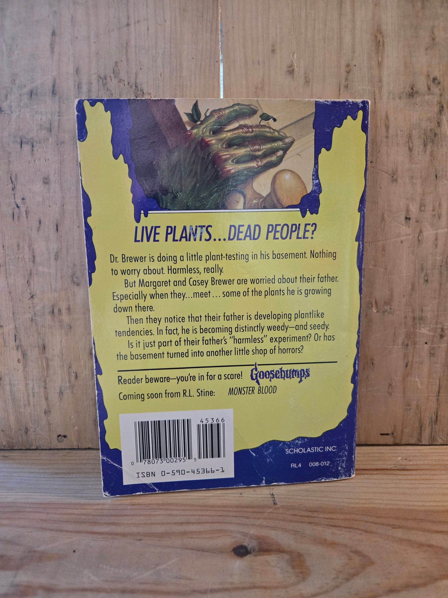 Goosebumps #2: Stay Out of the Basement // R.L. Stine // 2nd Printing 1992 // Vintage Paperback