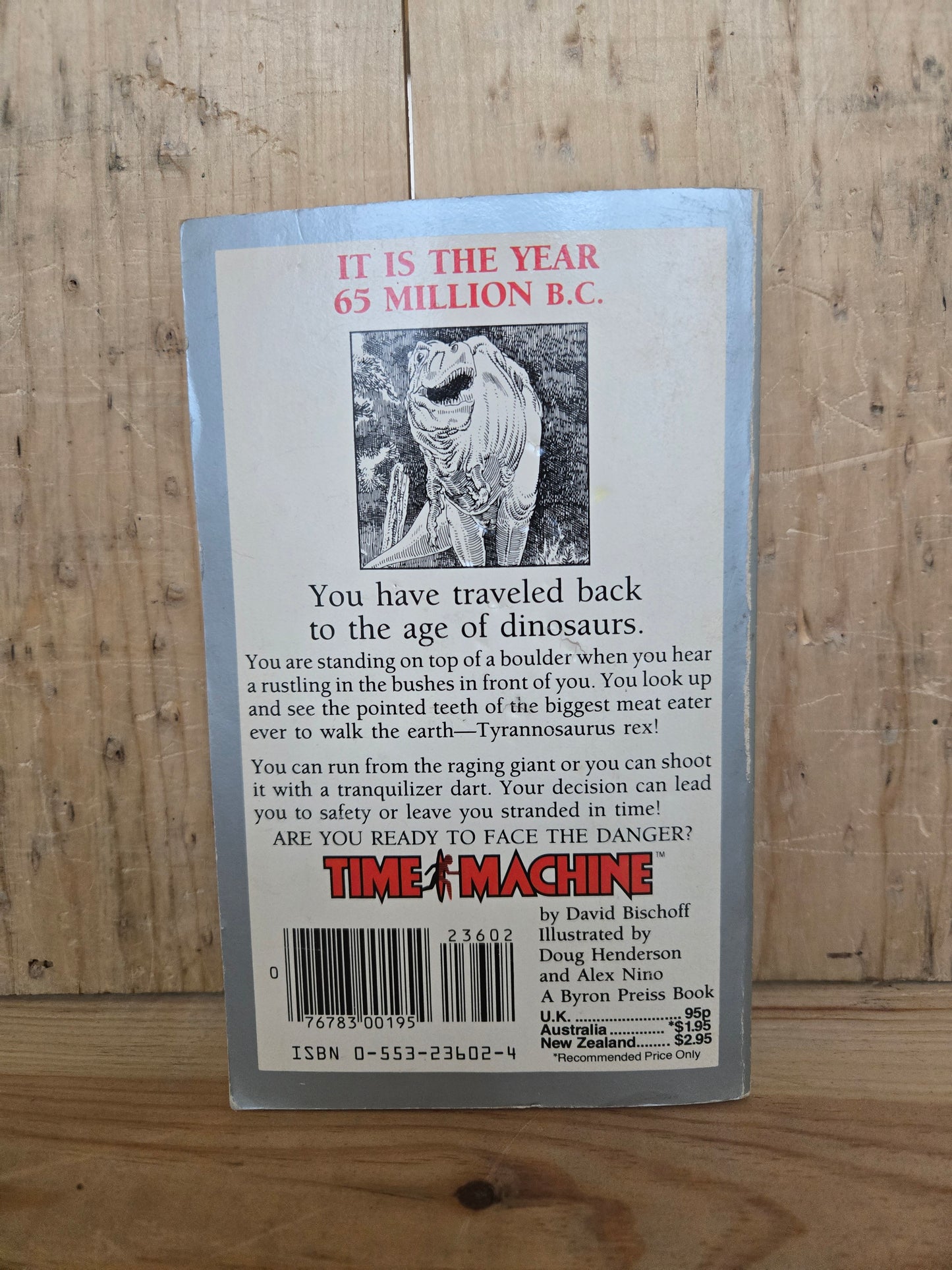 Time Machine 2: Search for Dinosaurs // Choose Your Own Adventure // 1984 // Vintage Paperback Sci-fi