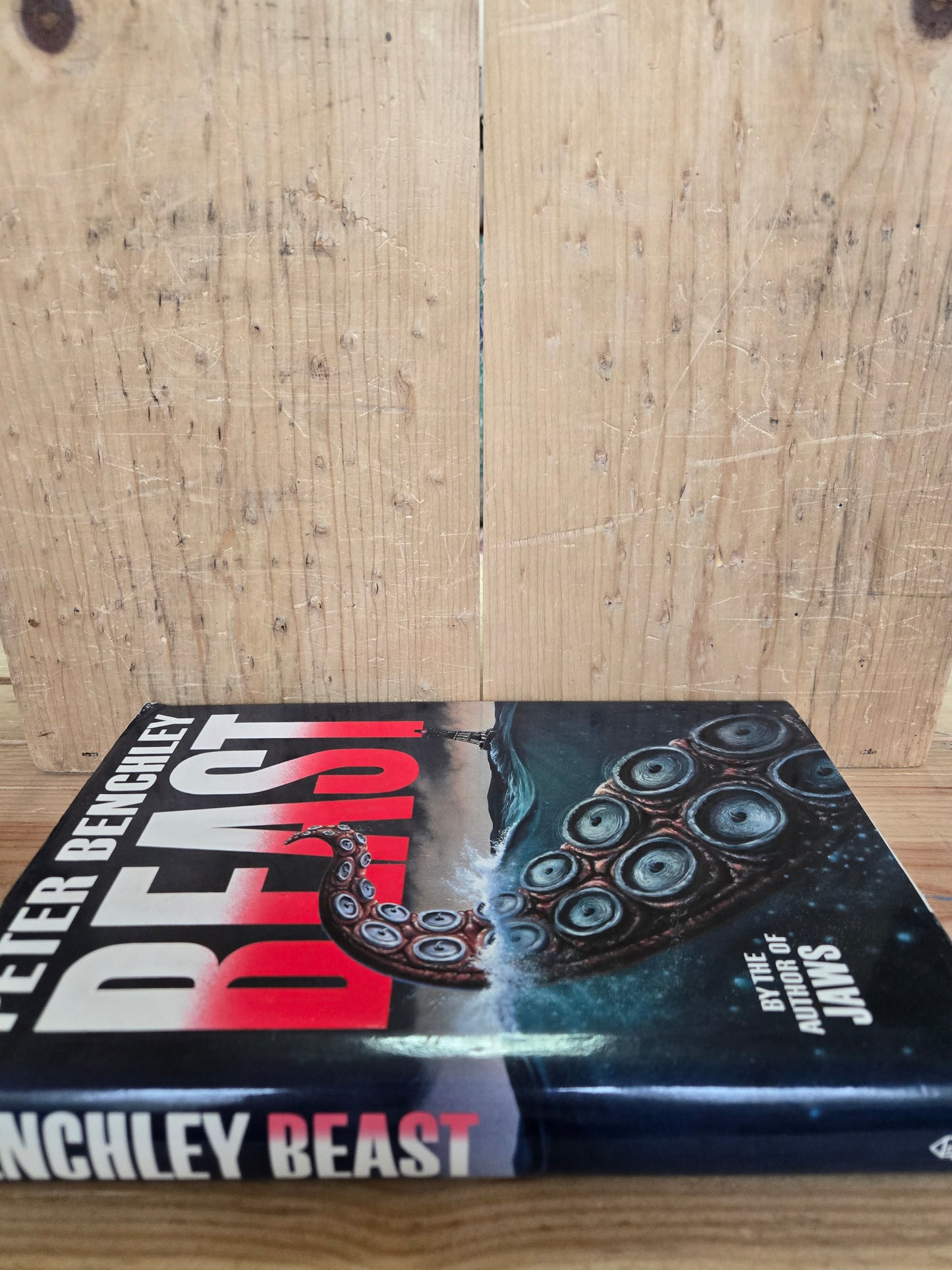 Beast // Peter Benchley // 1st Edition 2nd Printing 1991 // Vintage Hardcover Horror Thriller