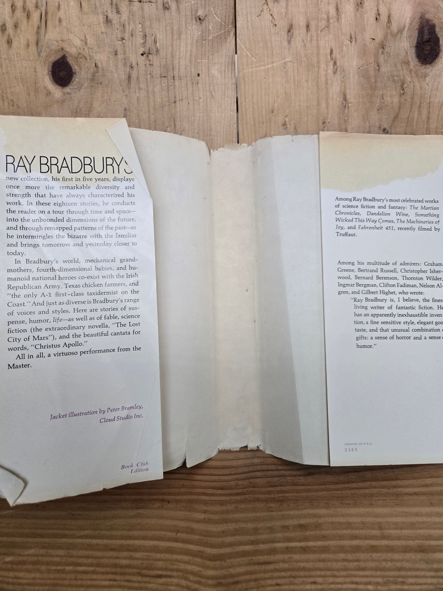 I Sing The Body Electric // Ray Bradbury // Book Club Edition 1969 // Vintage Hardcover Sci-fi