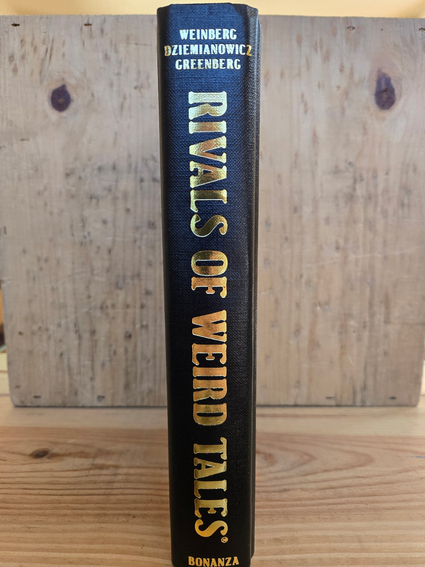 Rivals of Weird Tales // Edited by Robert Weinberg // 1st Printing 1990 // Vintage Hardcover Fantasy Horror Weird Fiction
