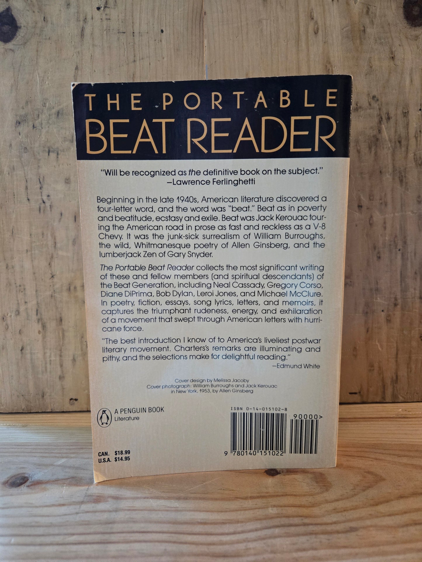 The Portable Beat Reader // Edited by Ann Charters // 1992 // Vintage Paperback