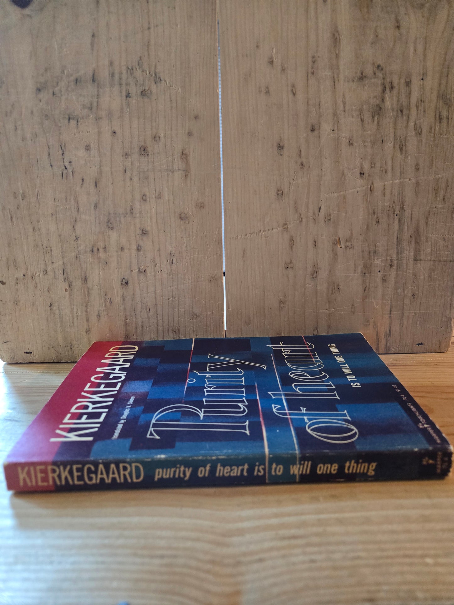 Purity of Heart is to Will One Thing // Soren Kierkegaard // 1956 // Vintage Paperback Spirituality Philosophy