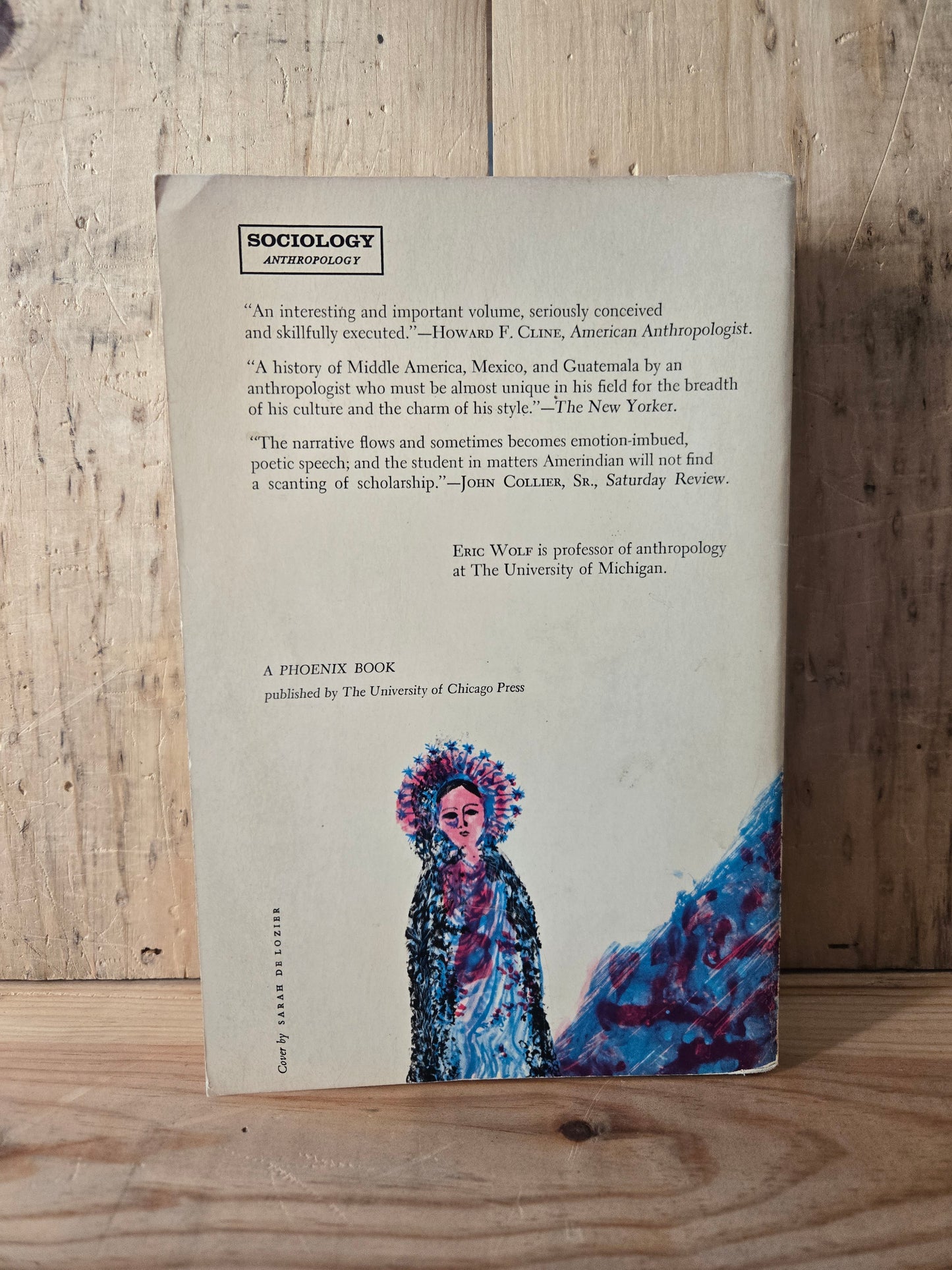 Sons of the Shaking Earth: The People of Mexico and Guatemala // Eric Wolf // 1964 // Vintage Paperback Sociology Anthropology