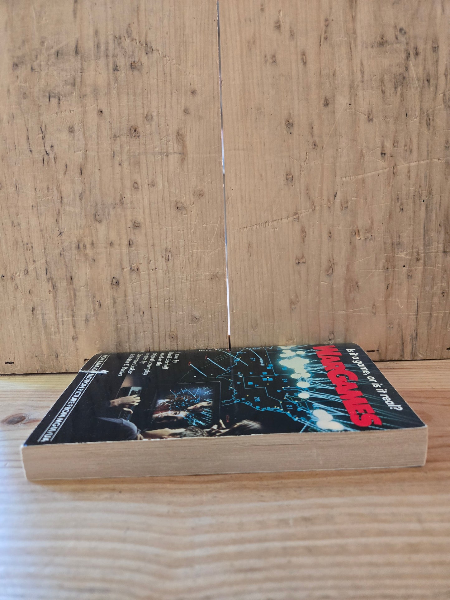 WarGames // David Bischoff // 1983 // Vintage Paperback Sci-fi Movie Tie-In