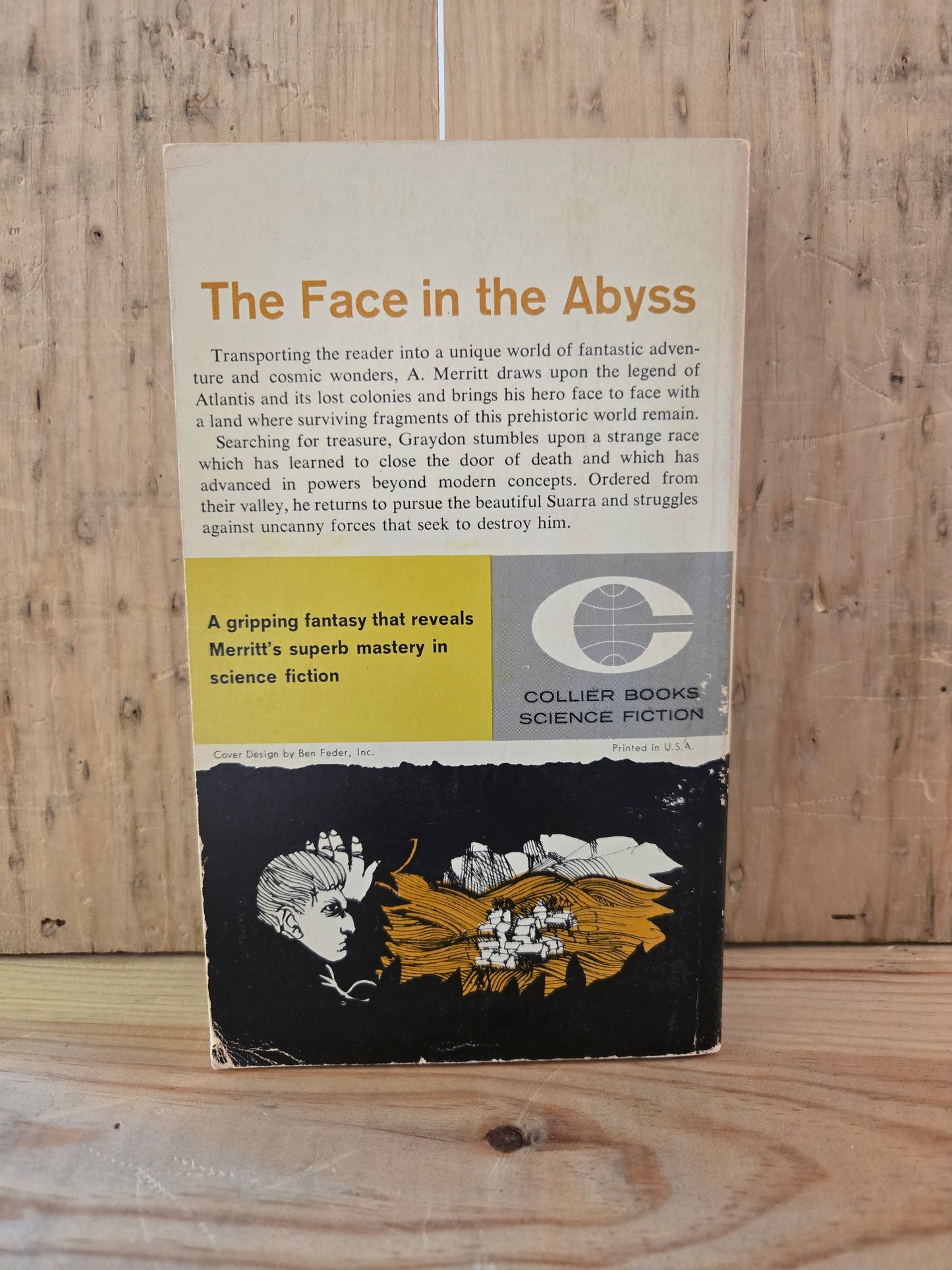 The Face in the Abyss // A. Merritt // 1961 // Vintage Paperback Fantasy