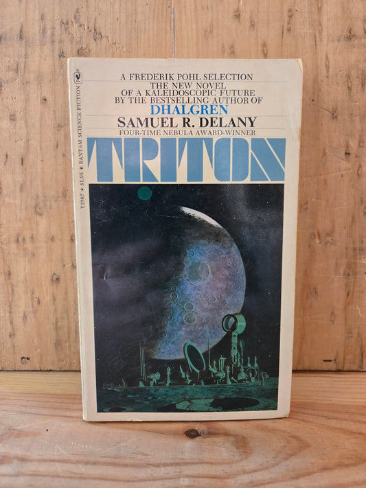 Triton // Samuel R. Delany // 1976 // Vintage Paperback Sci-fi