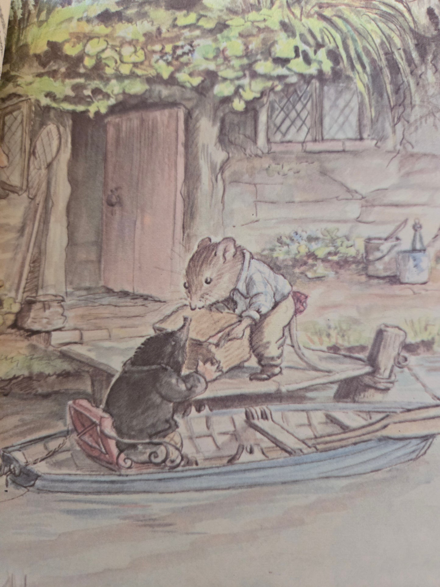 The Wind in the Willows // Kenneth Grahame // Book Club Edition 1966 // Vintage Hardcover