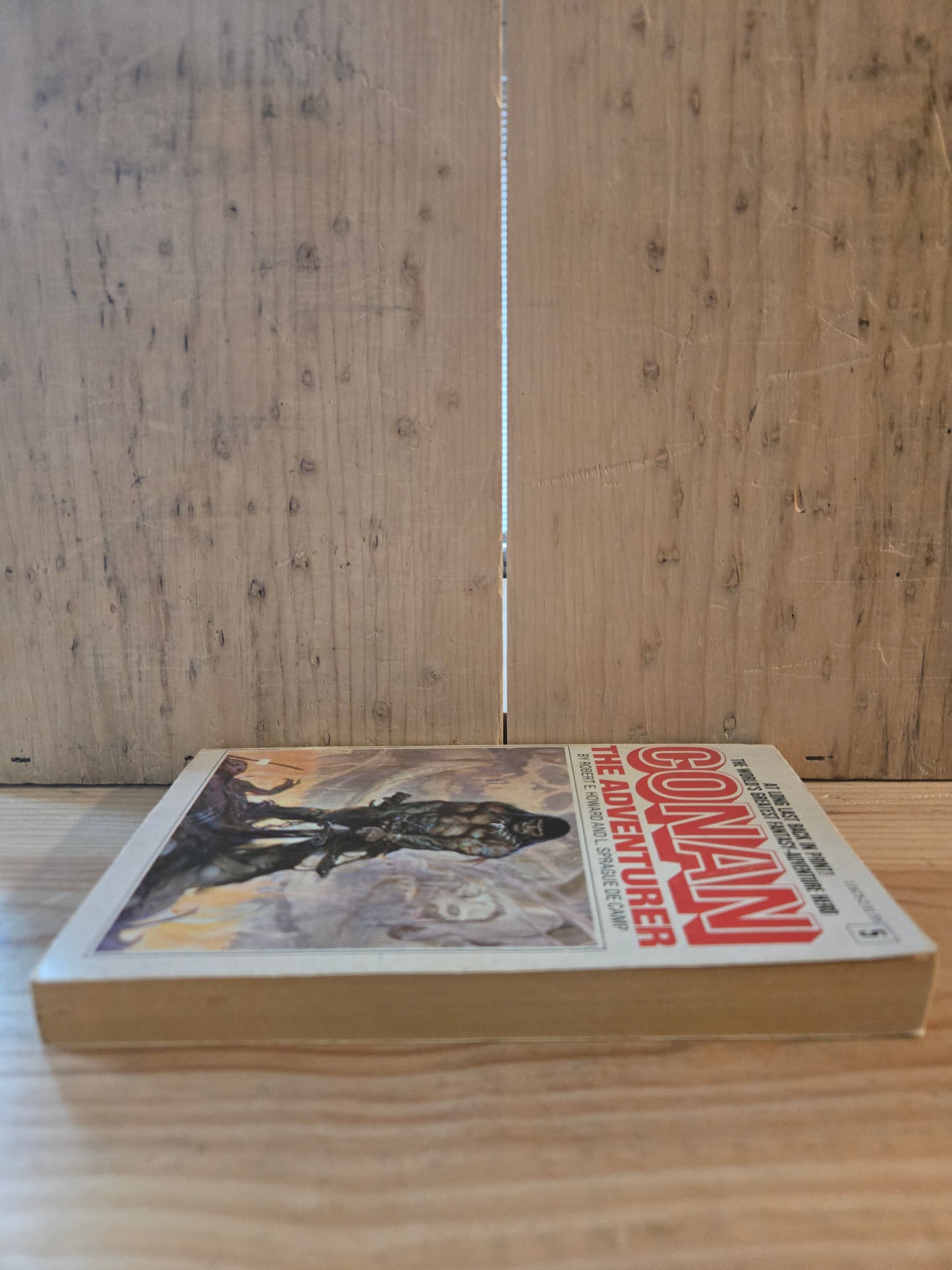 Conan The Adventurer // Robert E. Howard and L. Sprague de Camp // 1966 // Vintage Paperback Fantasy