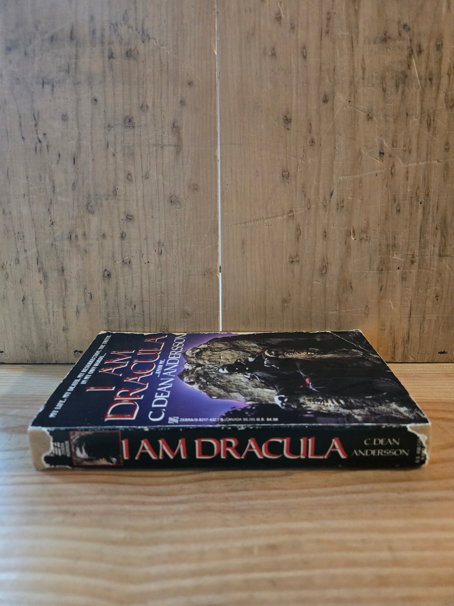 I Am Dracula // C. Dean Andersson // 1993 // Vintage Paperback Horror