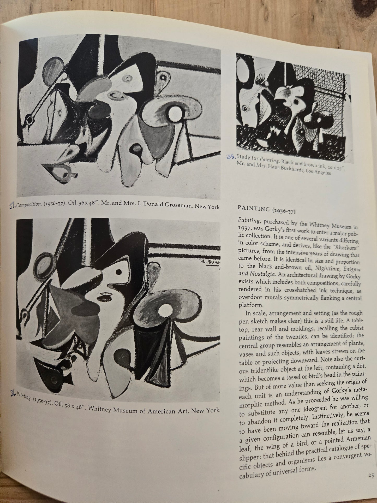 Arshile Gorky - The Museum of Modern Art // William C. Seitz // 1962 // Vintage Art Exhibit Book Guide