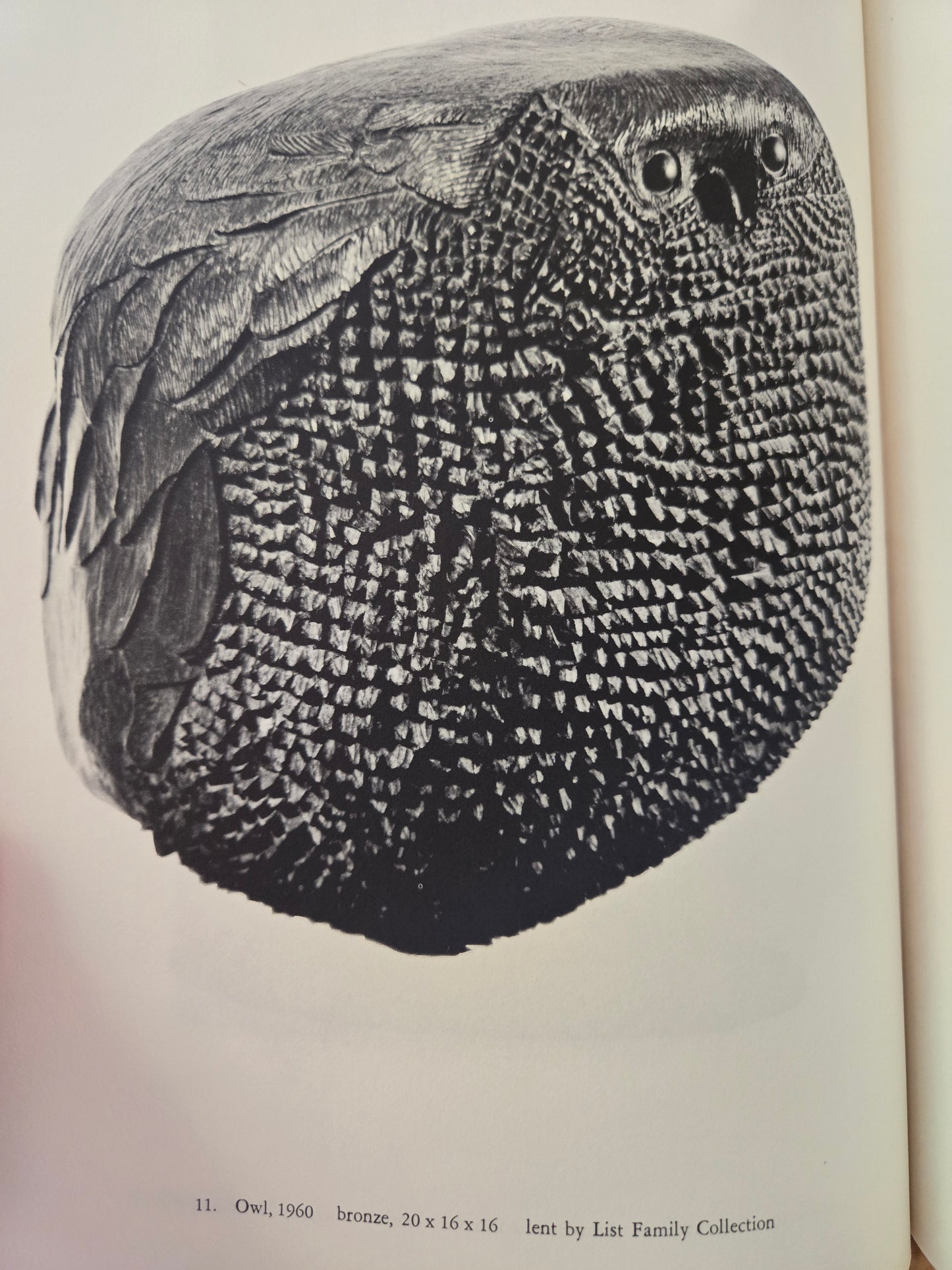 Leonard Baskin - National Collection of Fine Arts // 1970 // Vintage Art Exhibit Book Guide