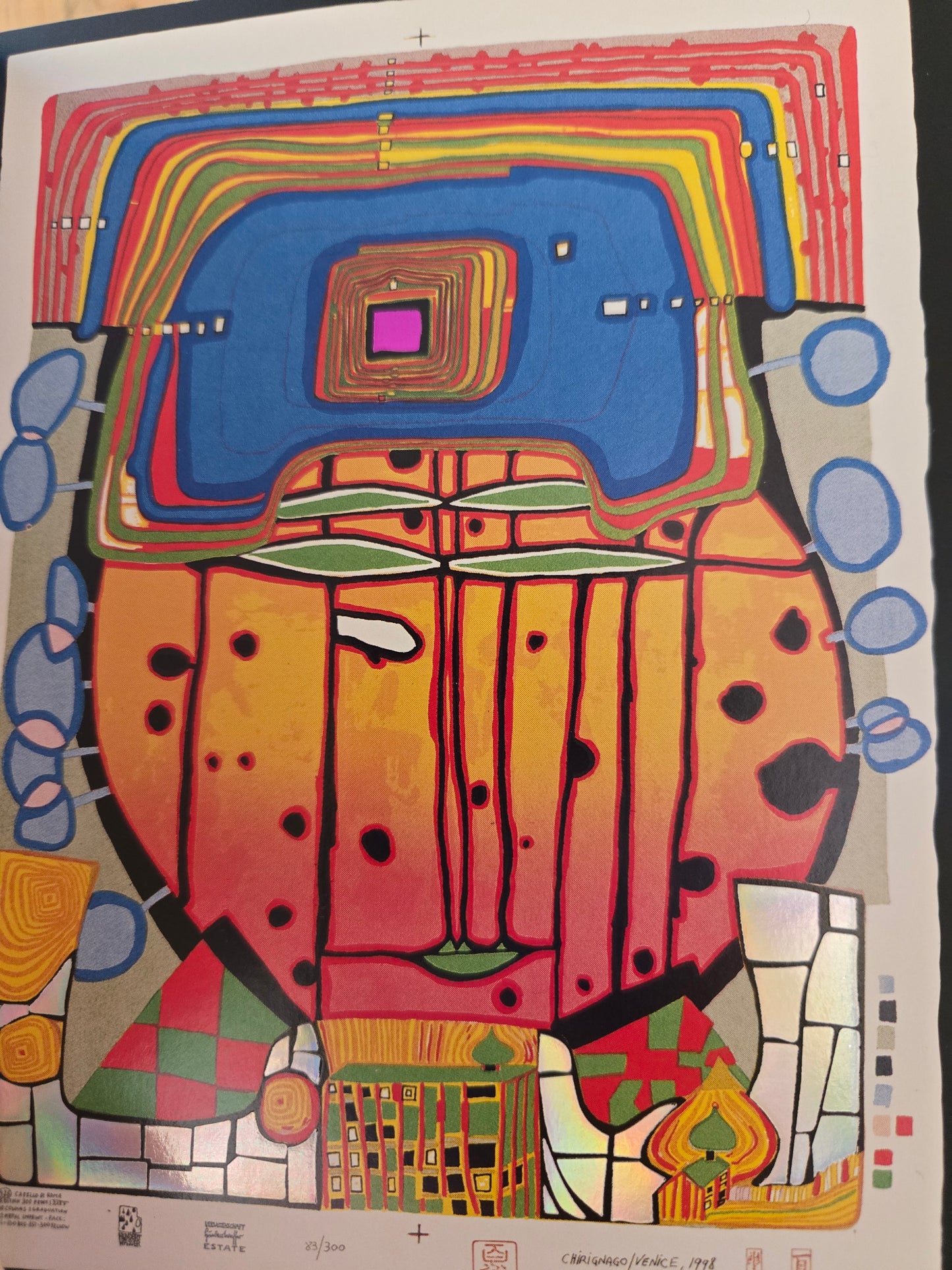 Hundertwasser Graphic Works 1994 - 2000 // 2001 // Vintage Art Exhibit Hardcover Book Guide
