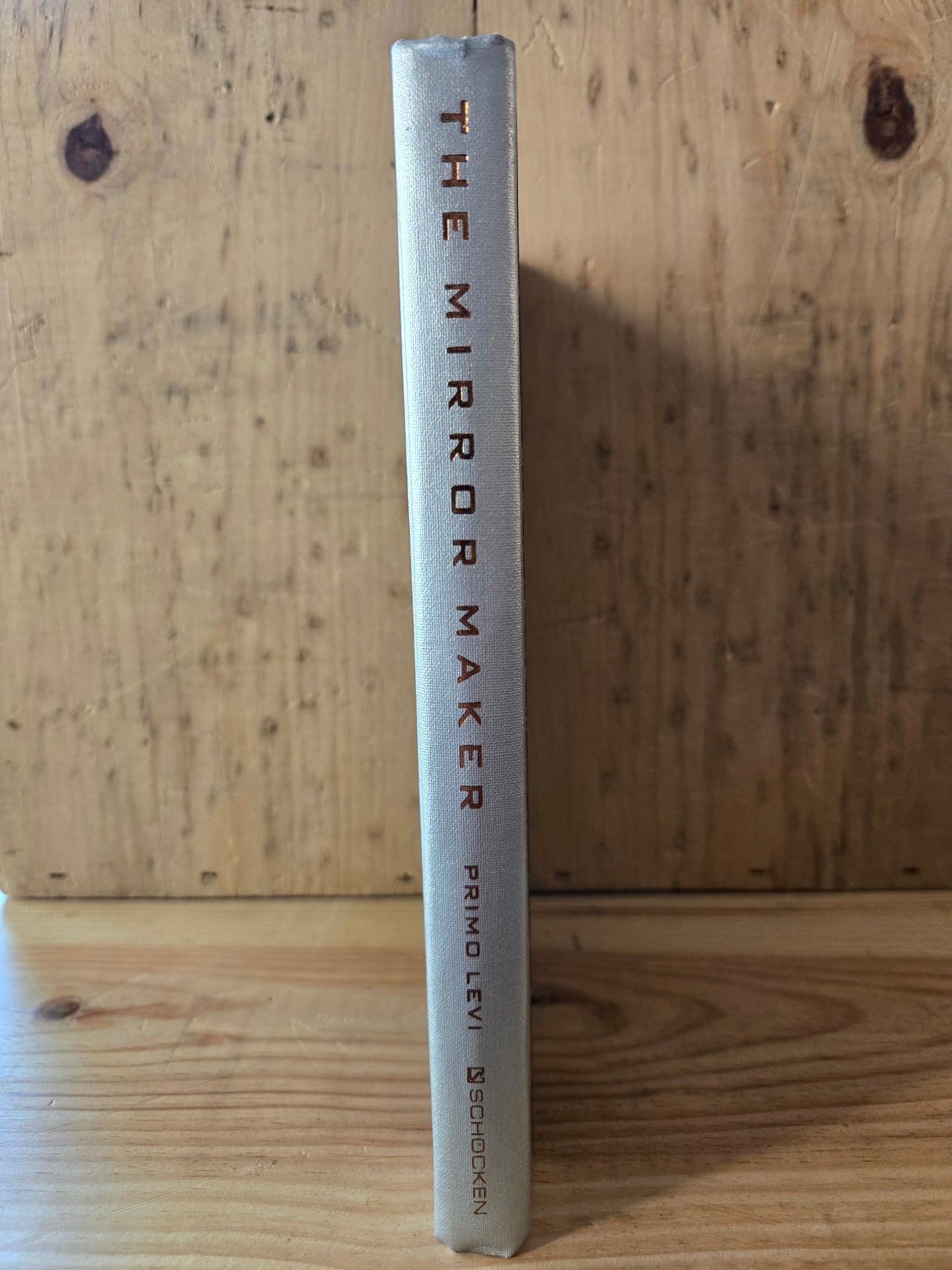 The Mirror Maker: Stories & Essays // Primo Levi // 1st American Edition 1989 // Vintage Hardcover
