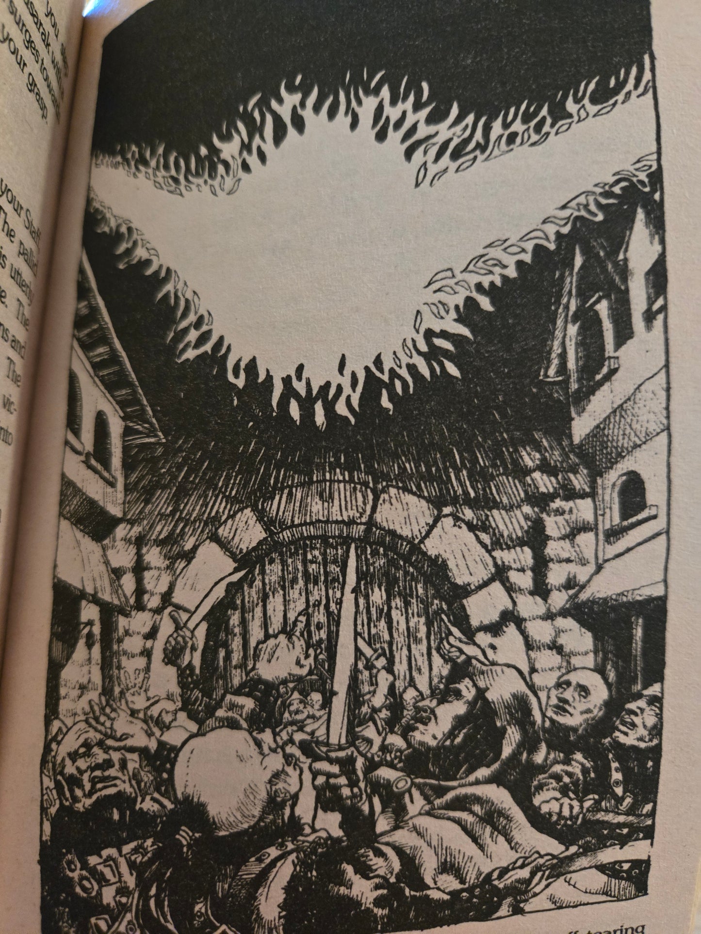 The World of Lone Wolf: Book #2 The Forbidden City // Ian Page and Joe Dever // 1987 // Vintage Paperback Fantasy CYOA