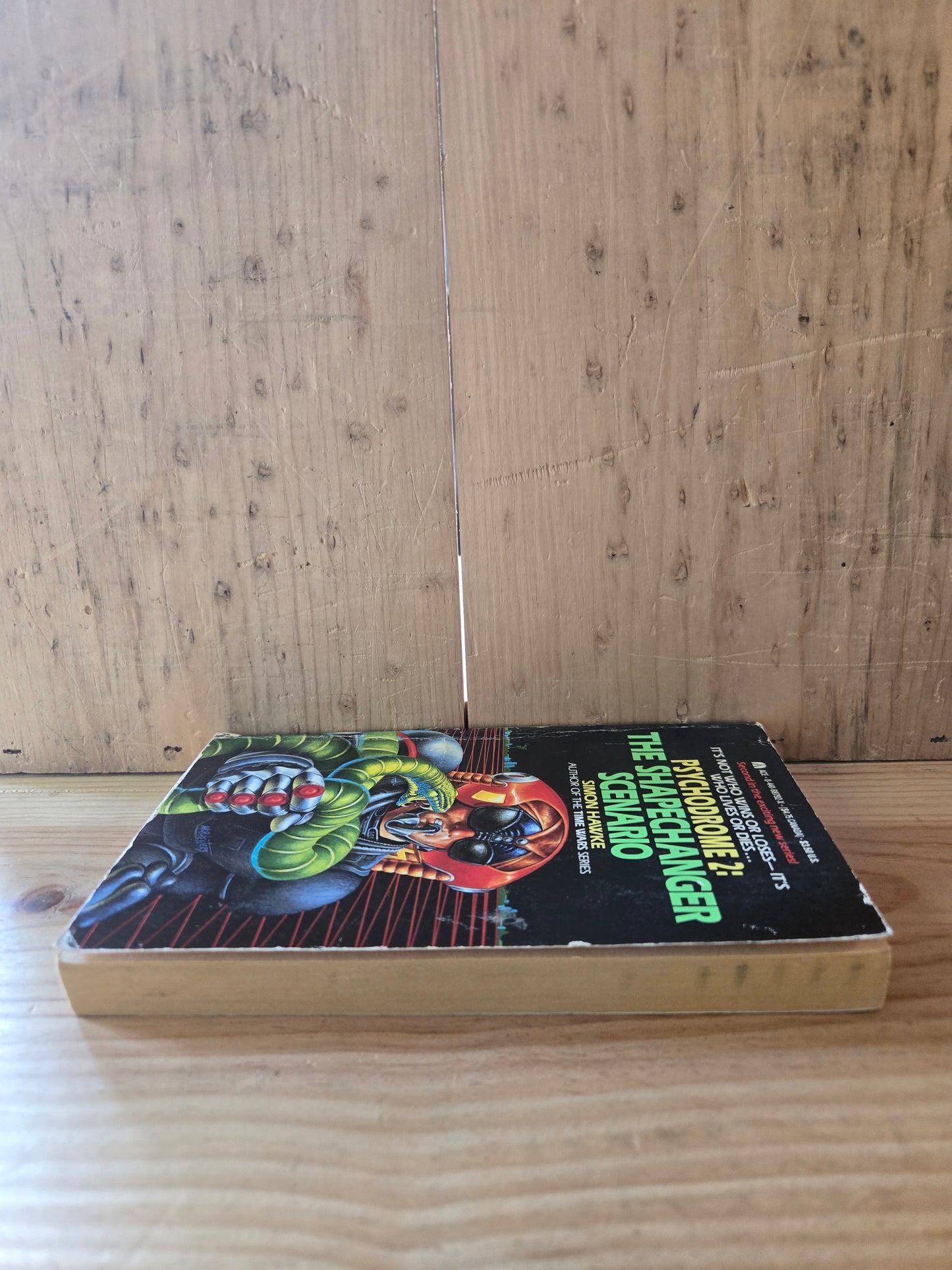 Psychodrome 2: The Shapechanger Scenario // Simon Hawke // 1988 // Vintage Paperback Cyberpunk Sci-fi