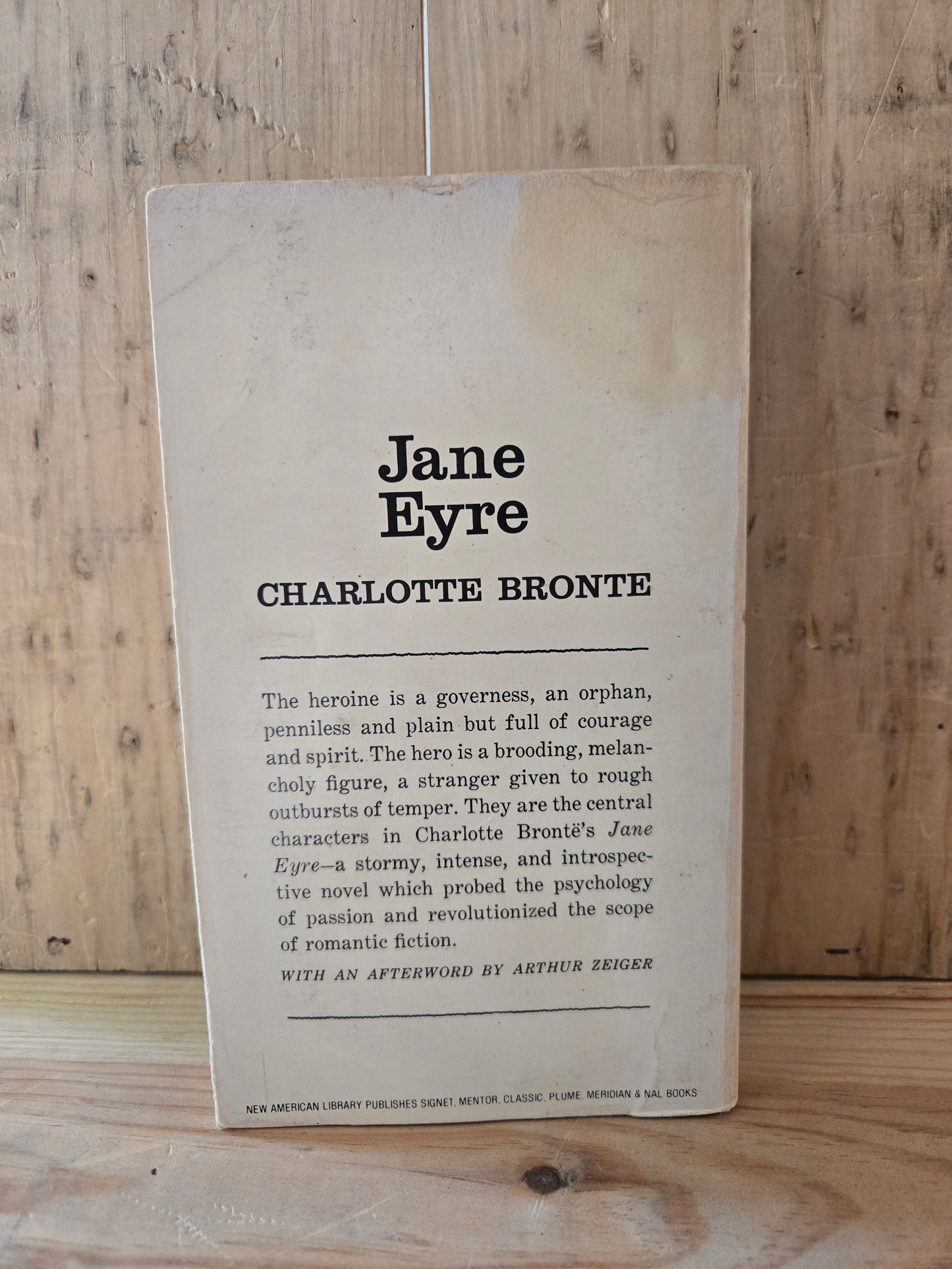 Jane Eyre // Charlotte Bronte // 1960 // Vintage Paperback