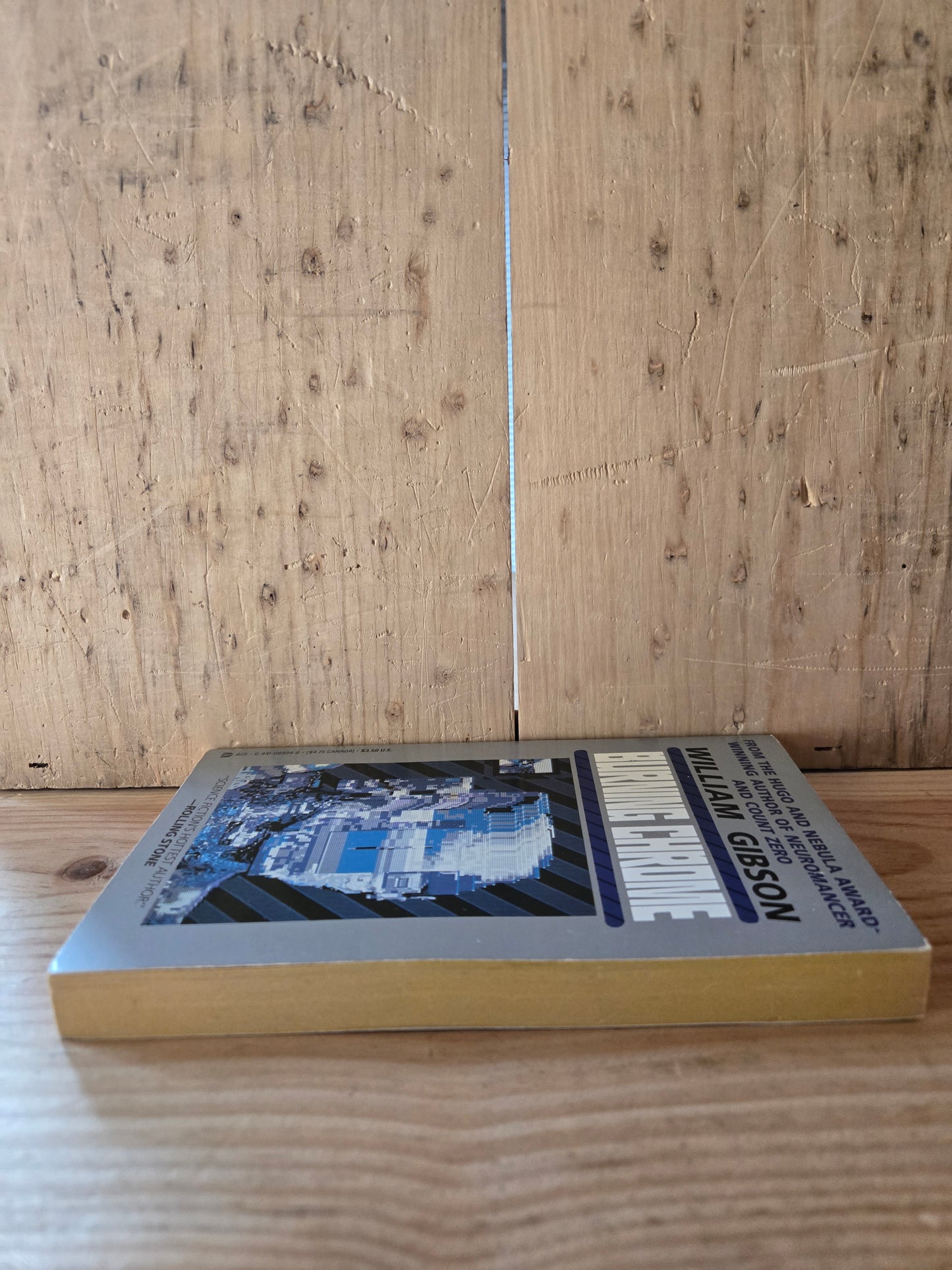 Burning Chrome // William Gibson // 1987 // Vintage Paperback Cyberpunk Sci-fi