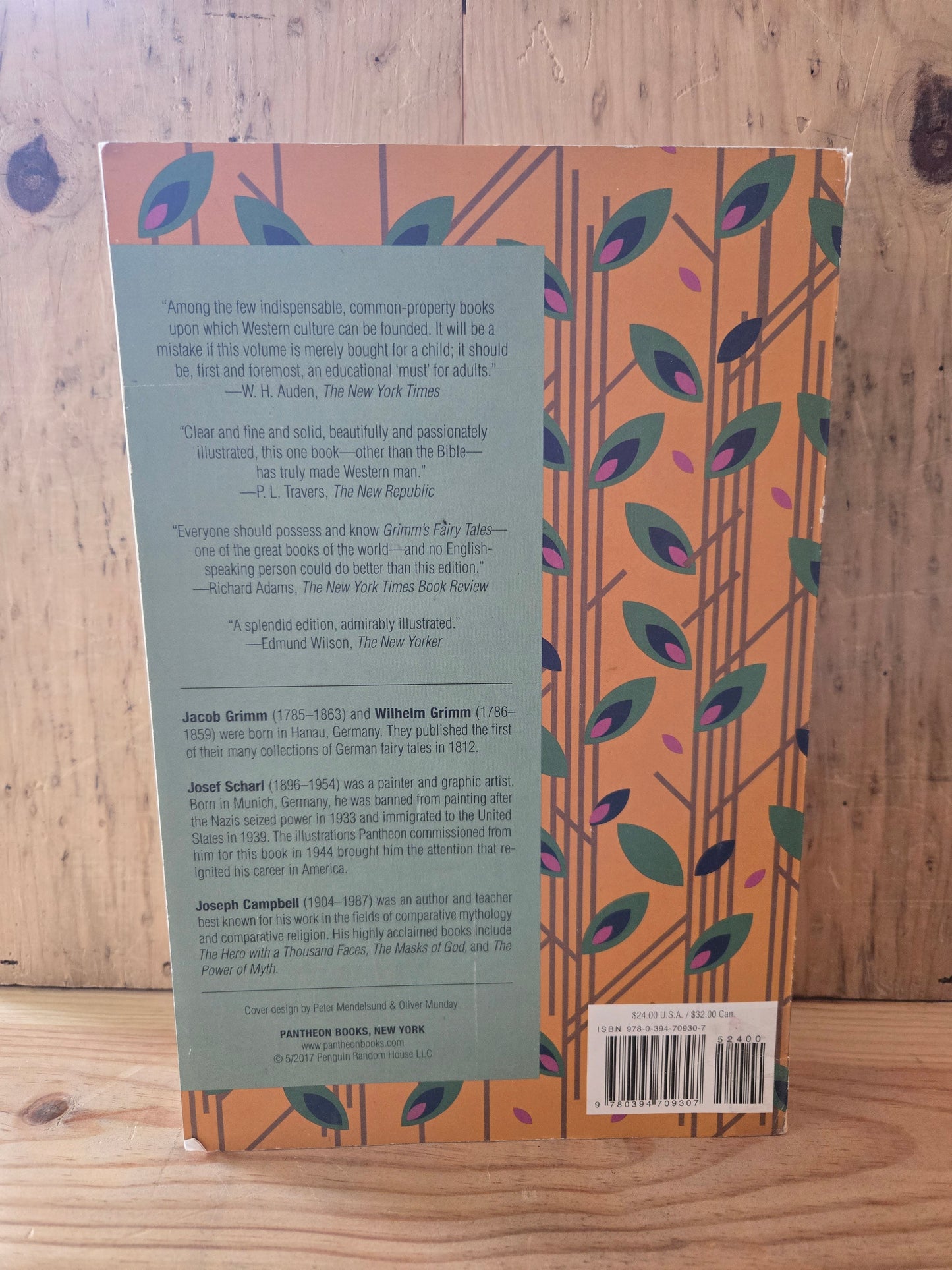 The Complete Grimm's Fairy Tales // The Pantheon Fairy Tale & Folklore Library // 2017 // Paperback