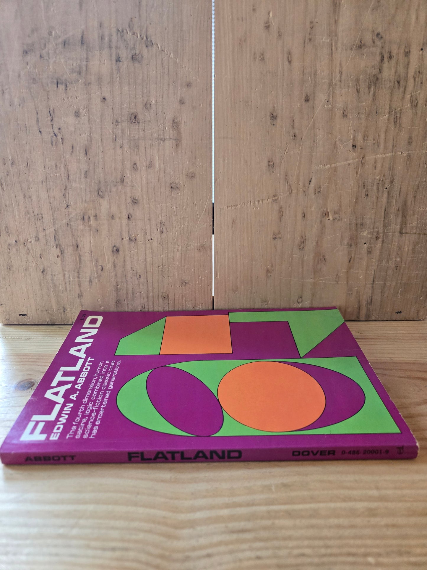 Flatland // Edwin A. Abbott // 1952 // Vintage Paperback Sci-fi