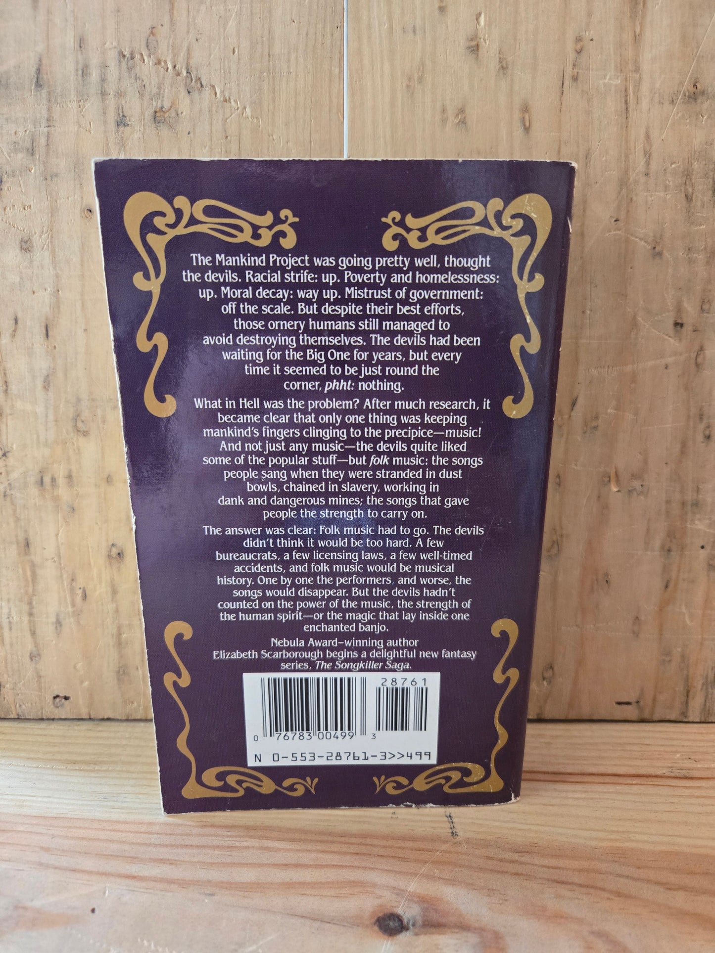 The Songkiller Saga Volume 1: Phantom Banjo // Elizabeth Scarborough // 1991 // Vintage Paperback Fantasy