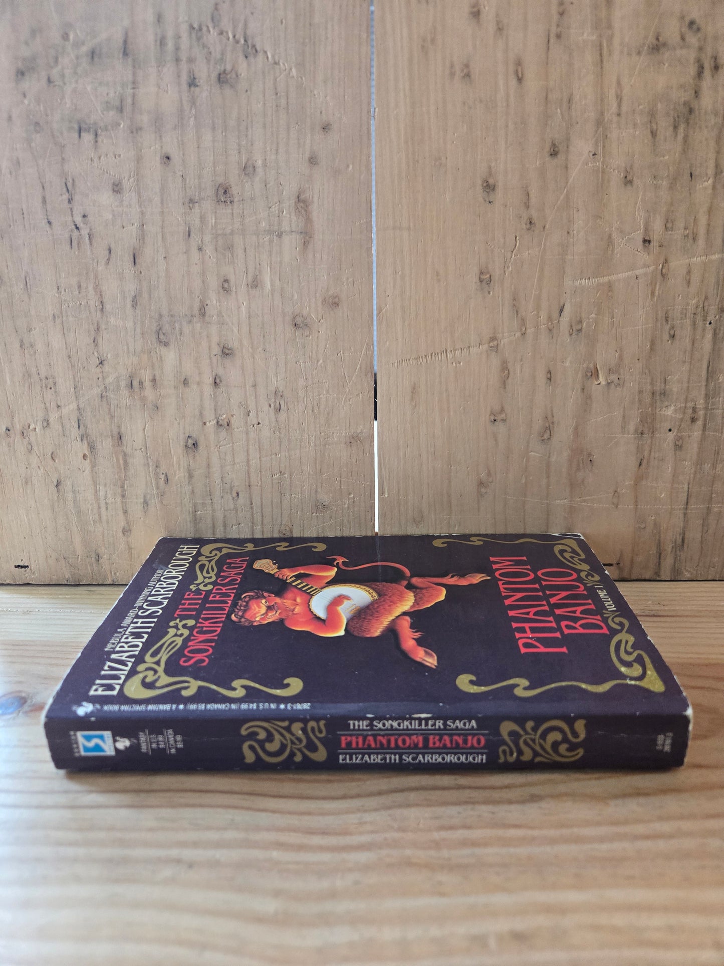 The Songkiller Saga Volume 1: Phantom Banjo // Elizabeth Scarborough // 1991 // Vintage Paperback Fantasy