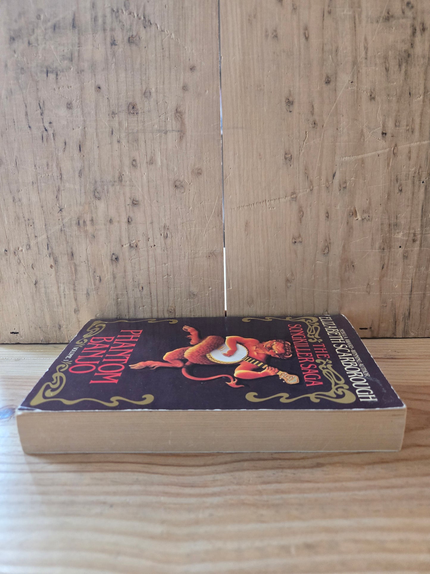 The Songkiller Saga Volume 1: Phantom Banjo // Elizabeth Scarborough // 1991 // Vintage Paperback Fantasy
