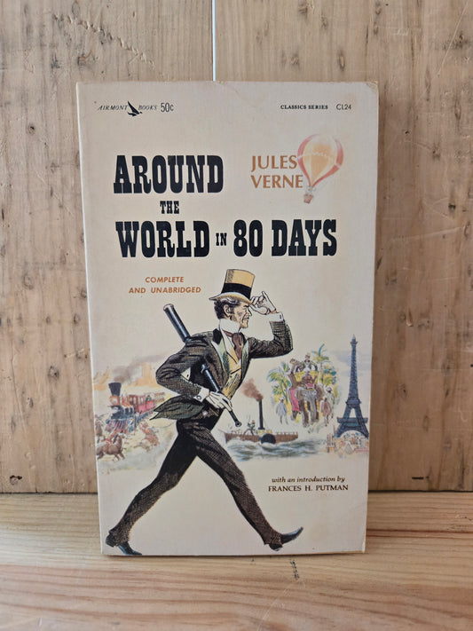 Around the World in 80 Days // Jules Verne // 1963 // Vintage Paperback