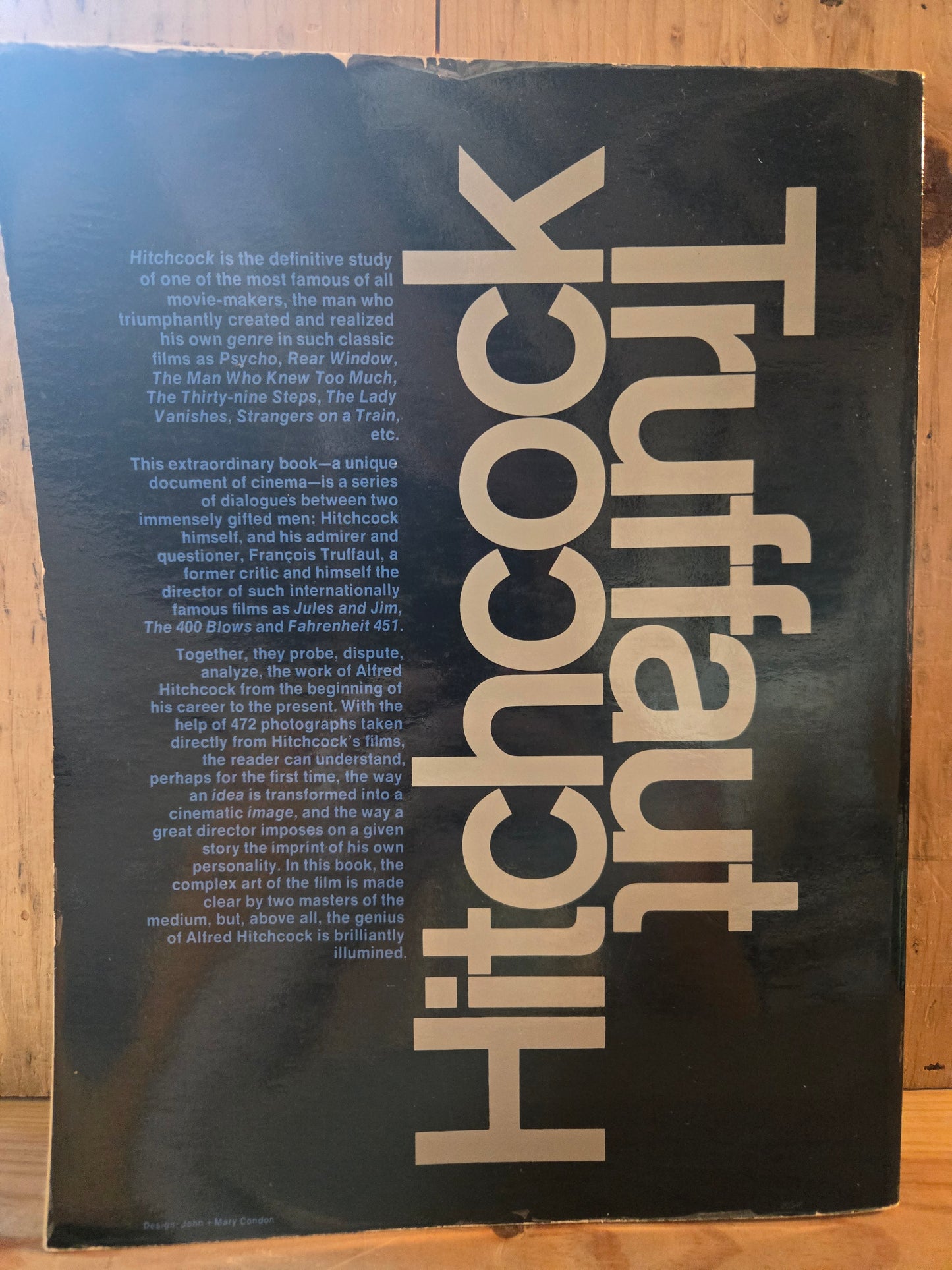 Hitchcock: A Definitive Study of Alfred Hitchcock // Francois Truffaut // 1967 // Vintage Paperback Film