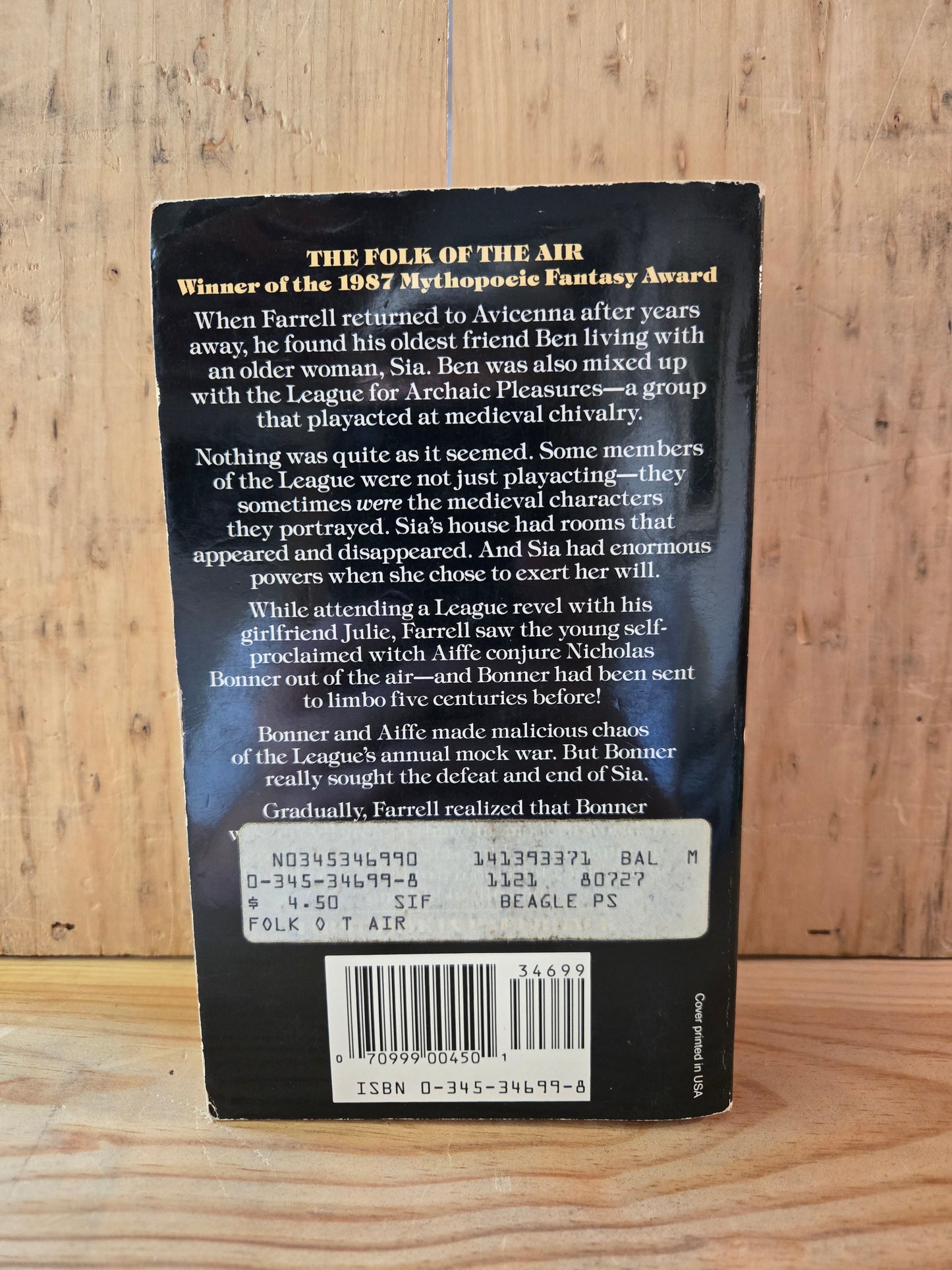 The Folk of the Air // Peter S. Beagle // 1988 // Vintage Paperback Fantasy