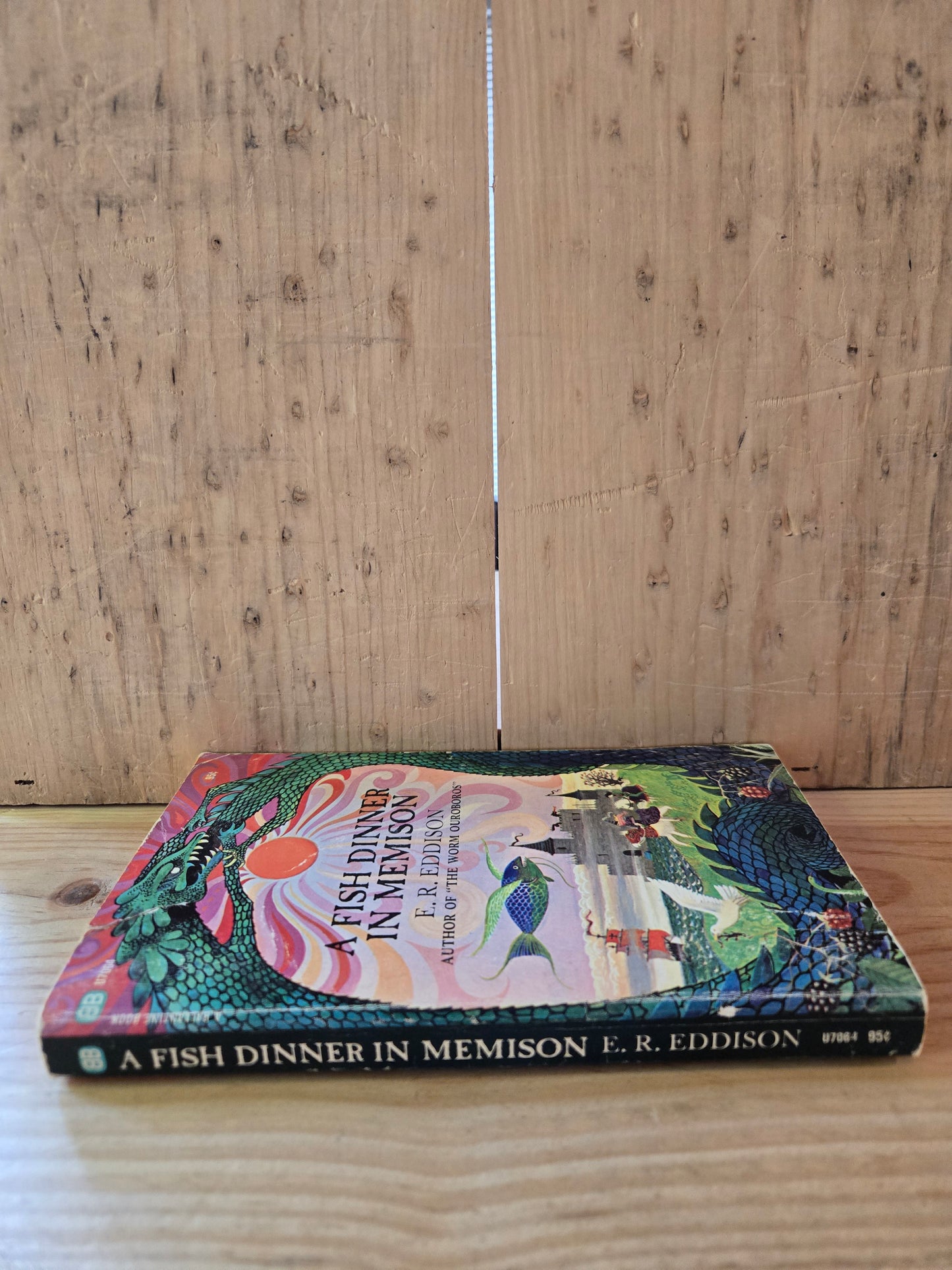 A Fish Dinner in Memison // E.R. Eddison // 1968 // Vintage Paperback Fantasy