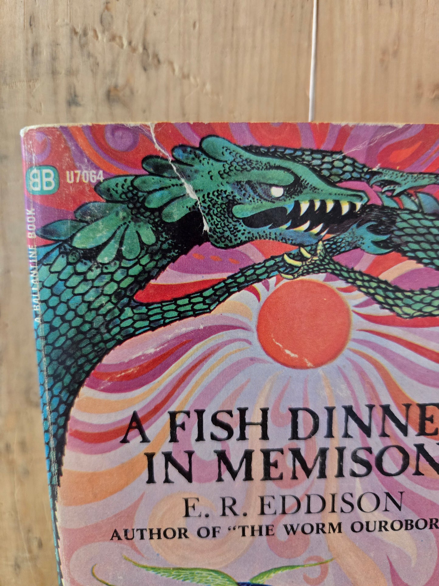 A Fish Dinner in Memison // E.R. Eddison // 1968 // Vintage Paperback Fantasy